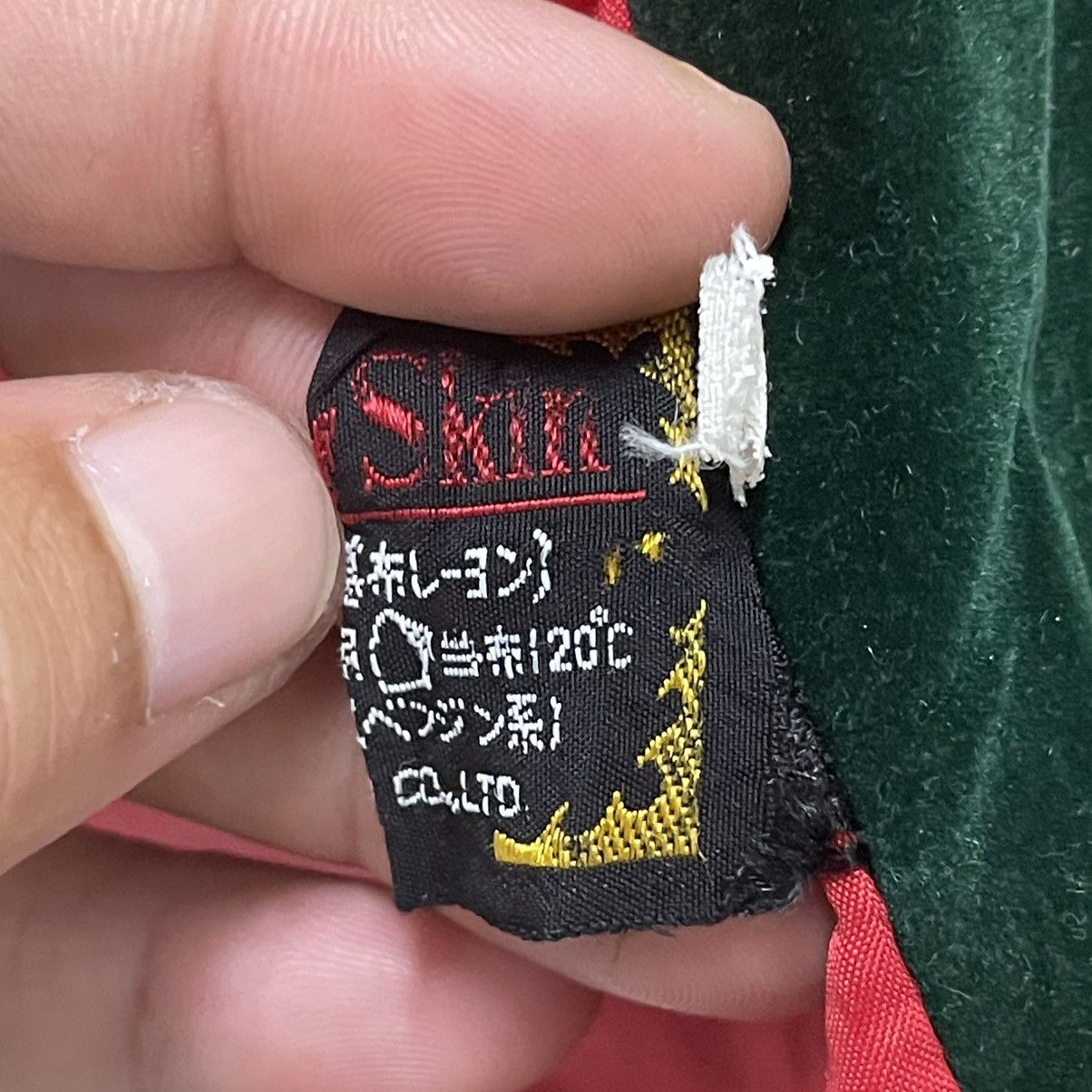 Japanese Brand × Vintage SSK DELUXE SUKAJAN VELVET JACKET Size US S / EU 44-46 / 1 - 14 Thumbnail