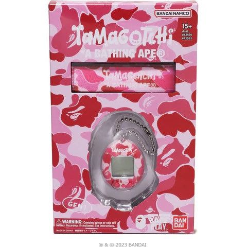 Bape BAPE x Tamagotchi Original Handheld Pink Camo Size ONE SIZE - 2 Thumbnail