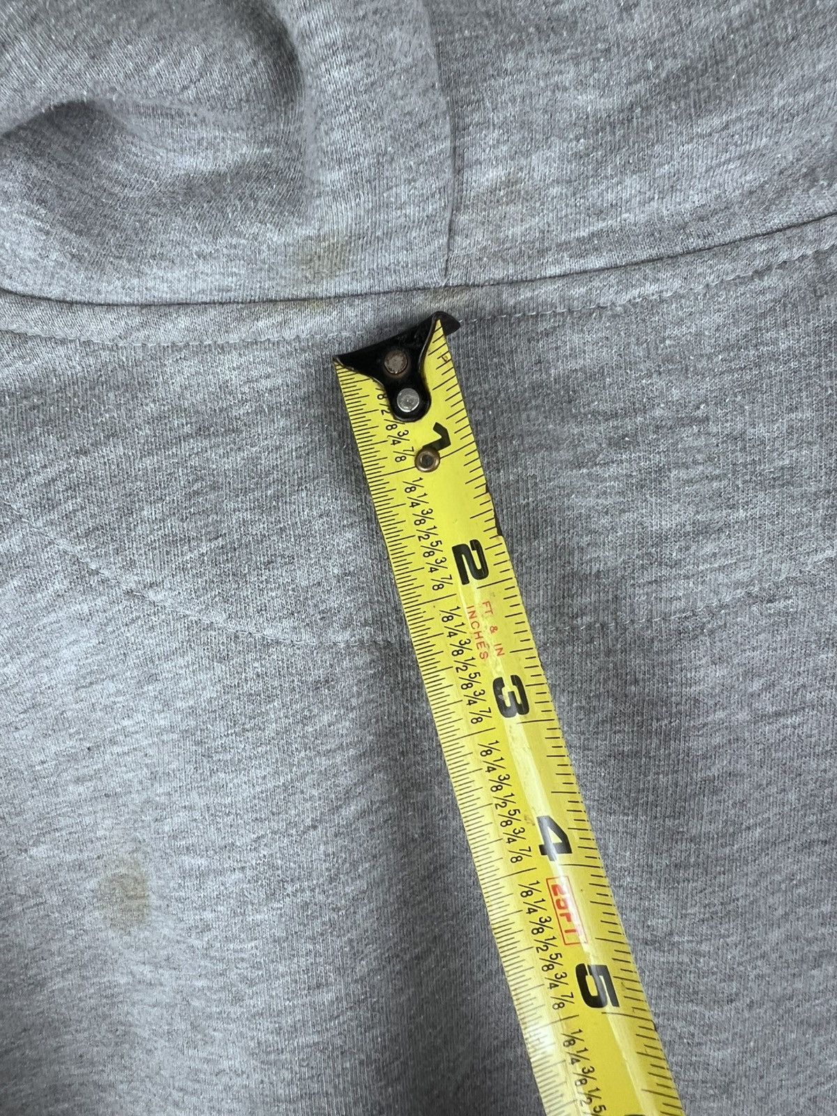 Nike × Vintage Nike Y2K Hoodie Gray Men’s Medium Spellout 2000s Blue Size US M / EU 48-50 / 2 - 8 Thumbnail