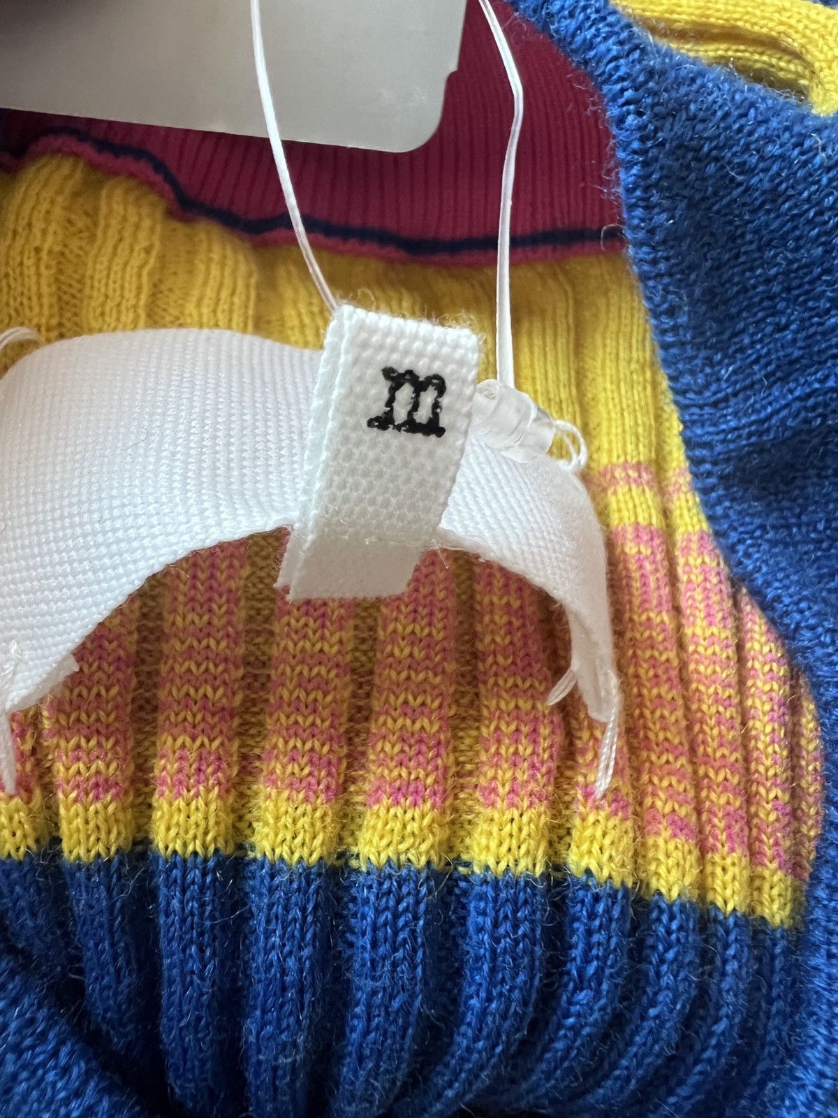 Maison Margiela 🌈 Maison Margiela four stitches color stripped knit top Size M / US 6-8 / IT 42-44 - 6 Thumbnail