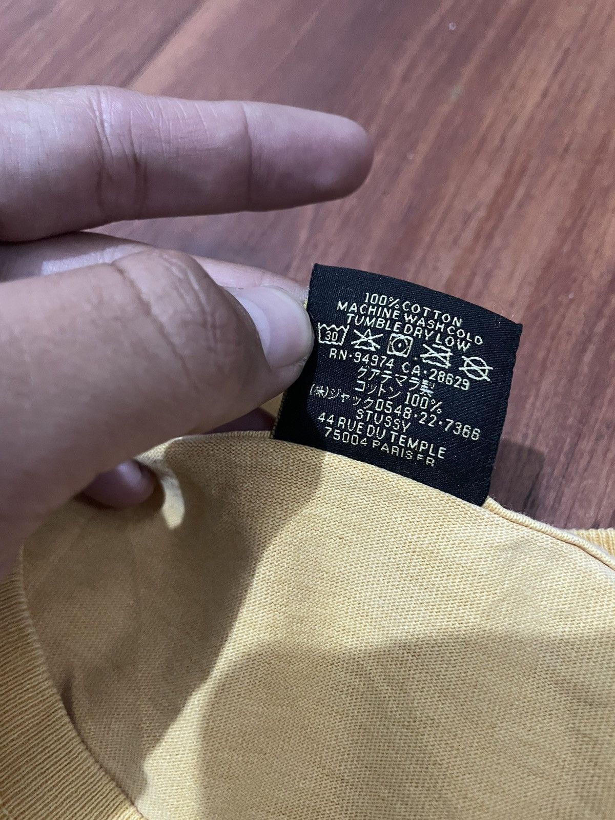 Stussy × Vintage Vintage Longsleeve stussy basic Size US L / EU 52-54 / 3 - 8 Thumbnail