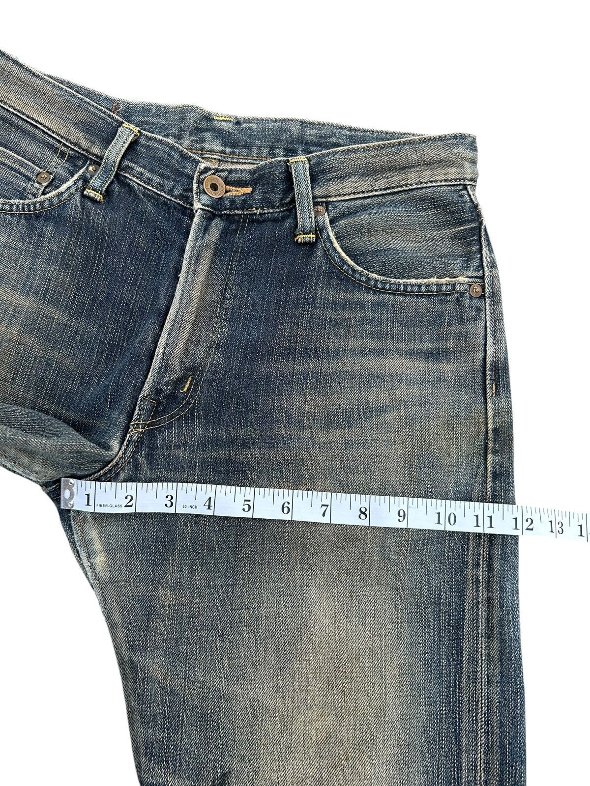 Kapital Vintage Edwin 505ZXX Selvedge Rusty Distressed Denim Jeans Size US 31 - 19 Thumbnail
