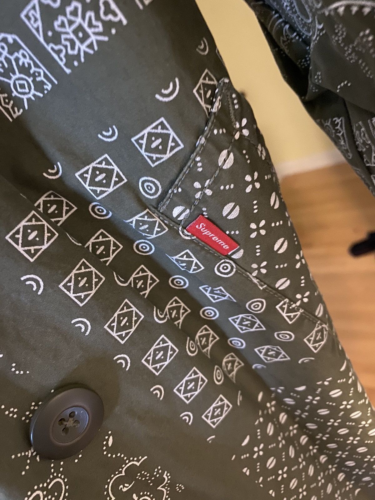 Supreme Supreme Military Trench Coat Paisley Size US M / EU 48-50 / 2 - 6 Thumbnail