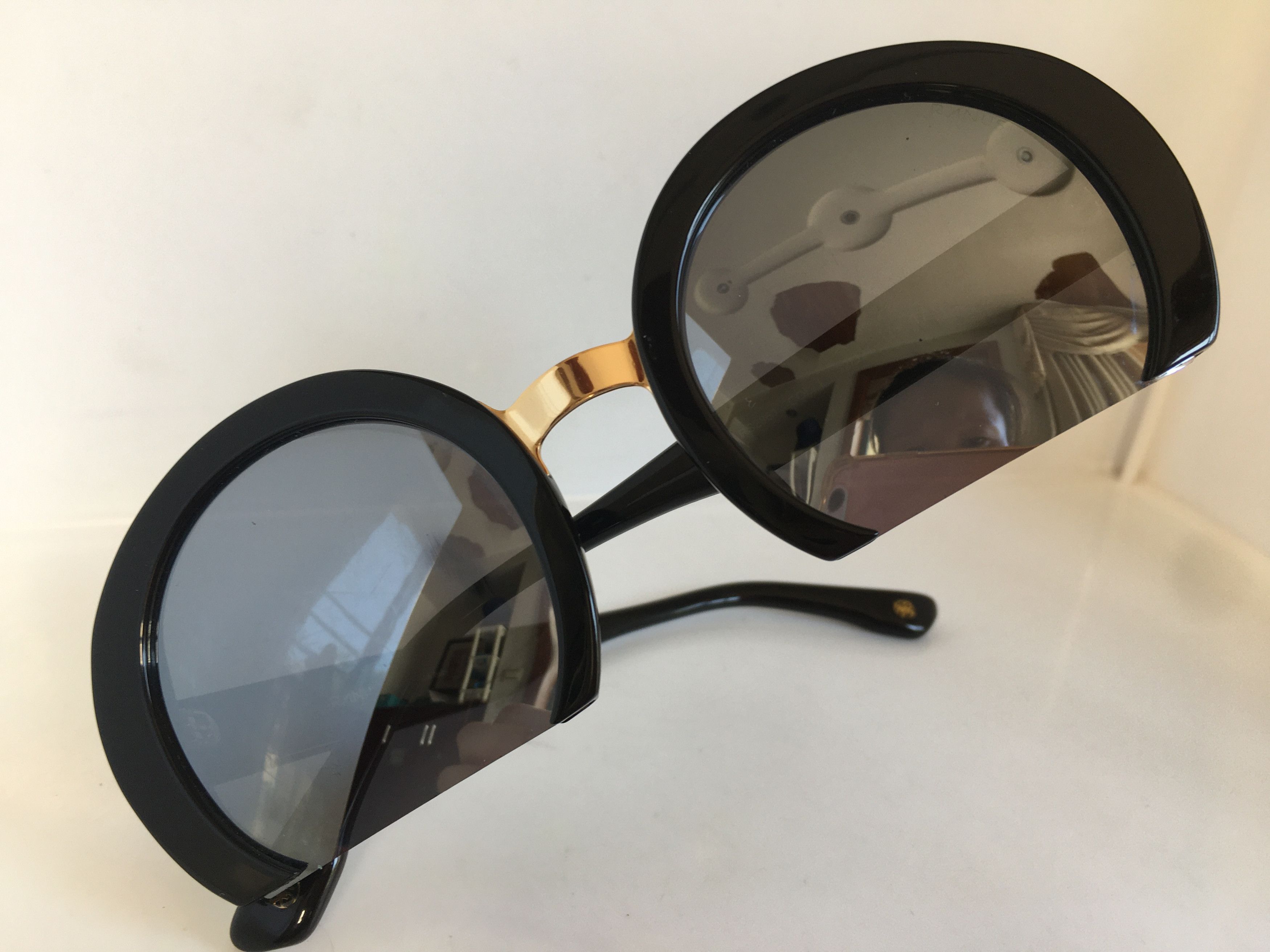 Other Ranus Black FUTURISTE Sunglasses Frame Size ONE SIZE - 6 Thumbnail