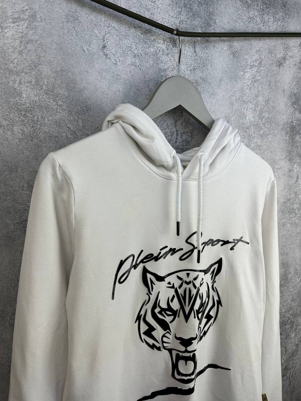 Philipp Plein PHILIPP PLEIN Sport Oversized Hoodie Tiger Graphic Logo Size US XL / EU 56 / 4 - 3 Thumbnail