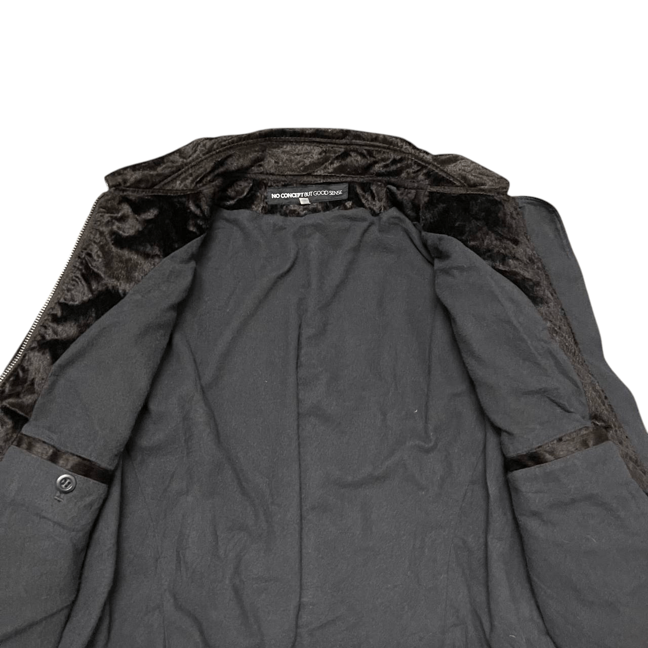 Hysteric Glamour No Concept But Good Sense Faux Fur Biker Jacket Size US M / EU 48-50 / 2 - 6 Thumbnail