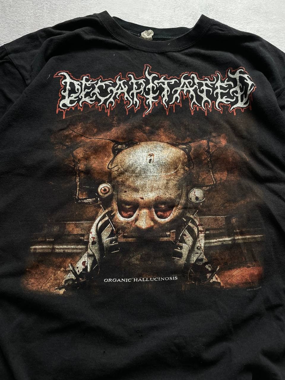 Band Tees Vintage Rare Decapitated Organic Hallucinosis 2006 black tee Size US XL / EU 56 / 4 - 4 Thumbnail