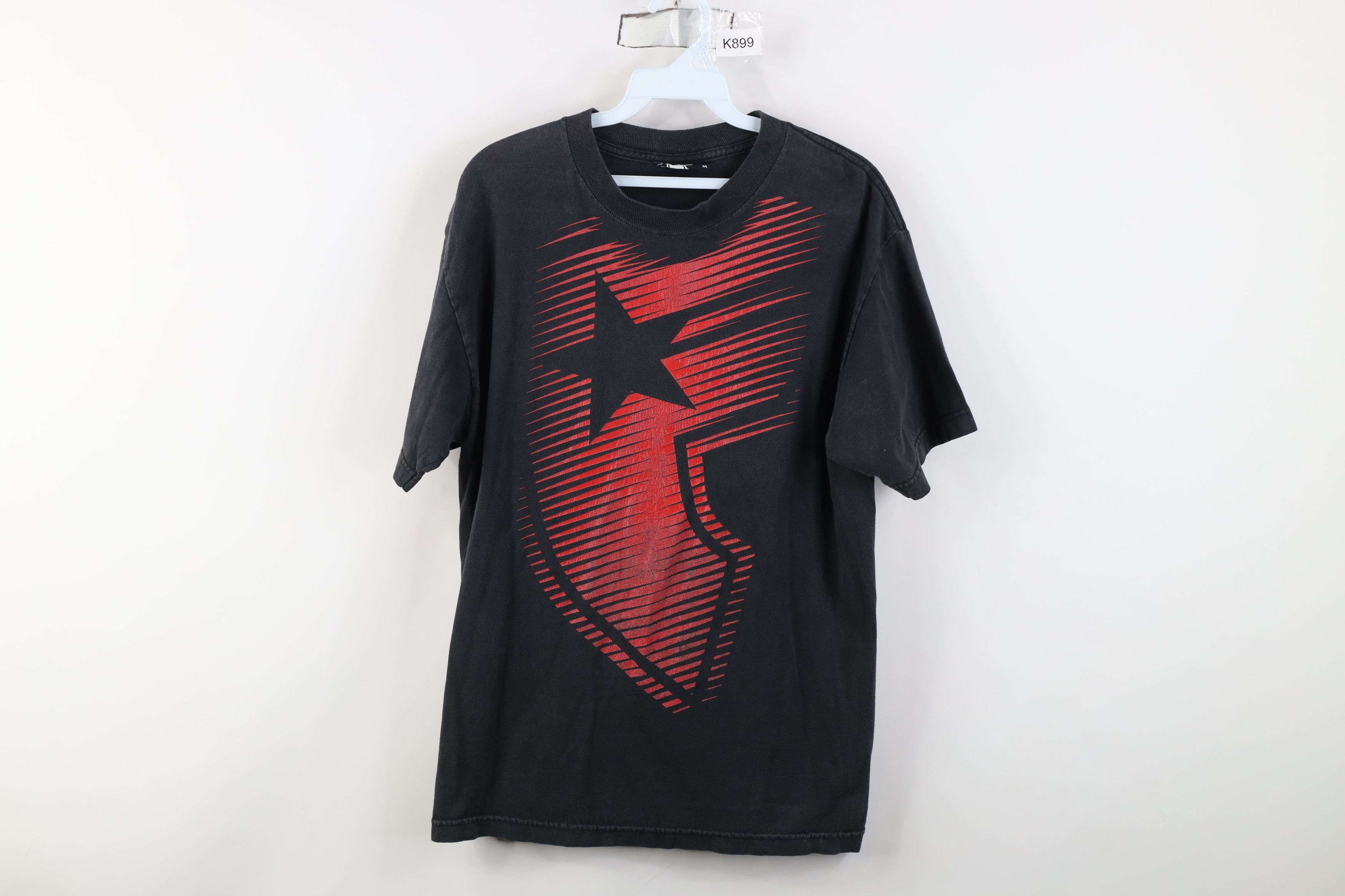 Famous Stars And Straps Vintage 90s Y2K Famous Stars and Straps Racing T-Shirt Black Size US M / EU 48-50 / 2 - 1 Thumbnail