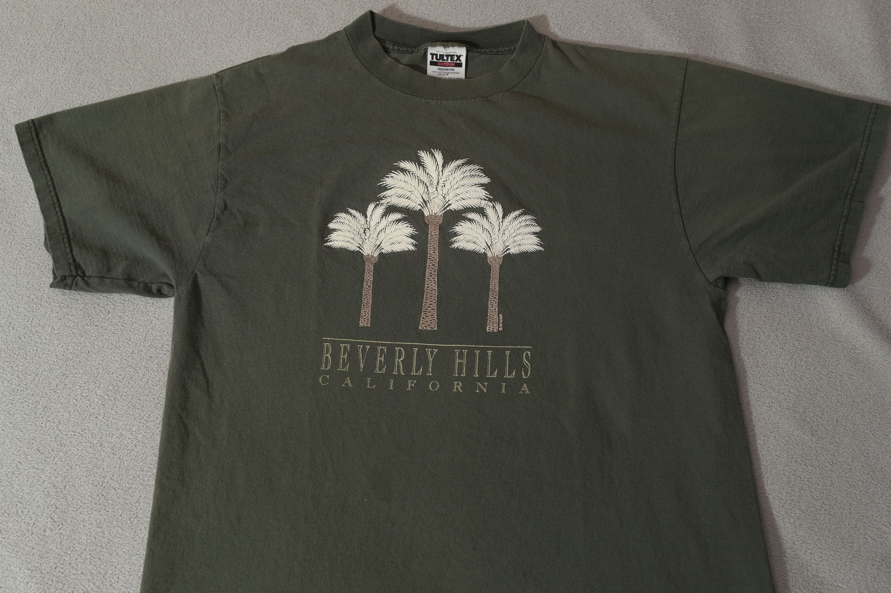 Tultex × Vintage Vintage Beverly Hills California Tee (L) Size US L / EU 52-54 / 3 - 3 Thumbnail