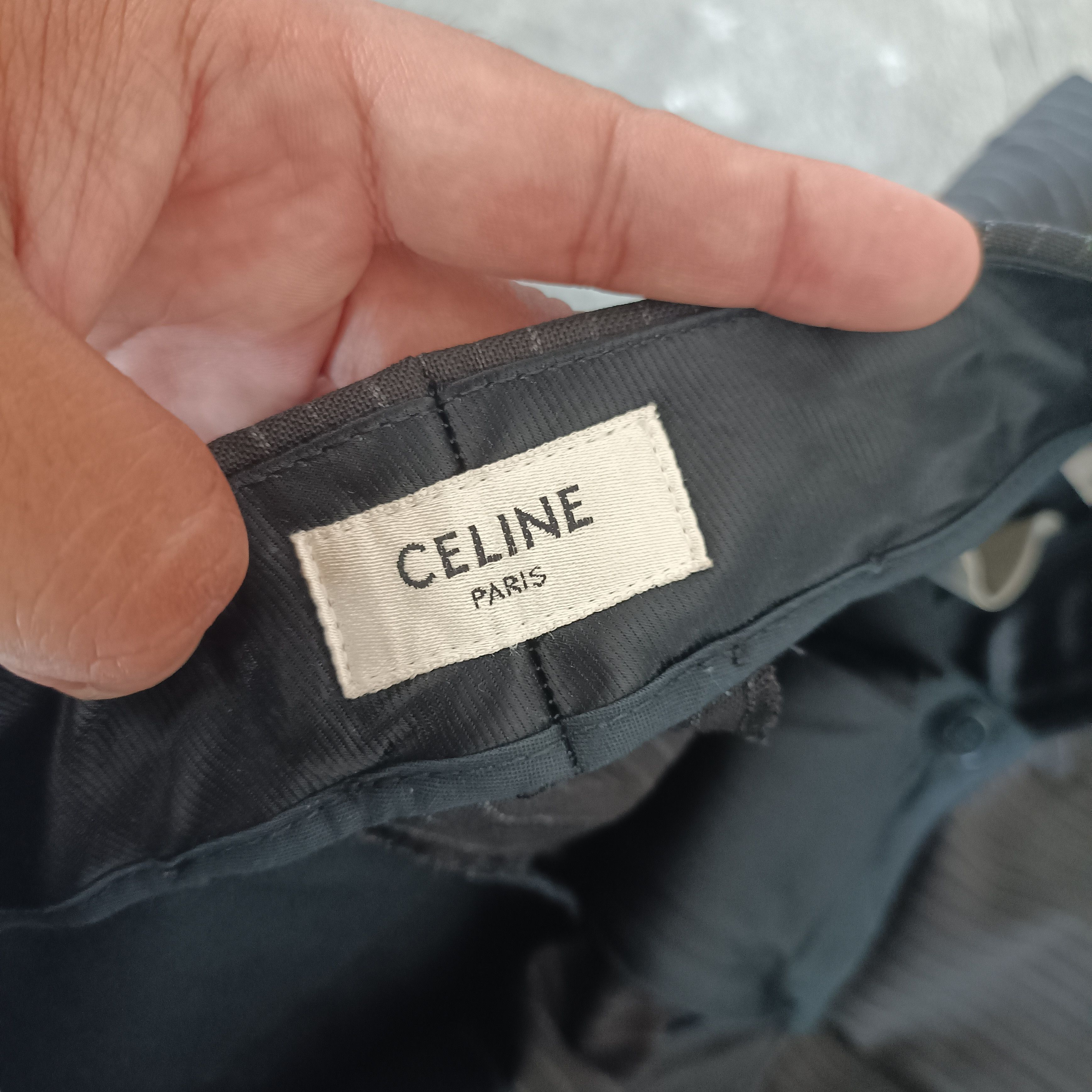 Celine Celine pinstriped wool trouser runaway Size US 28 / EU 44 - 6 Thumbnail