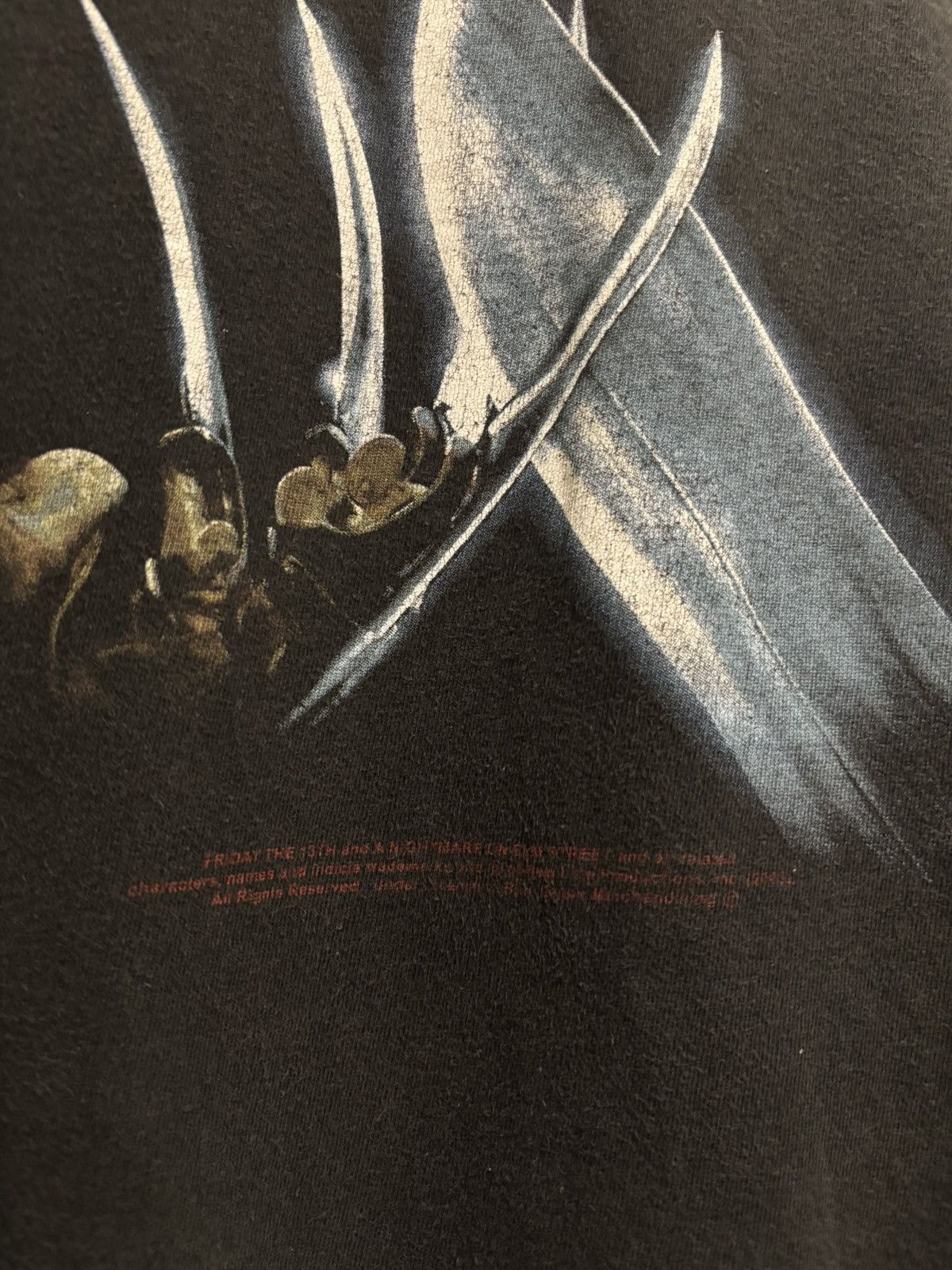 Vintage Vintage 2003 Freddy vs Jason Horror Movie Promo Tee Size US M / EU 48-50 / 2 - 4 Thumbnail