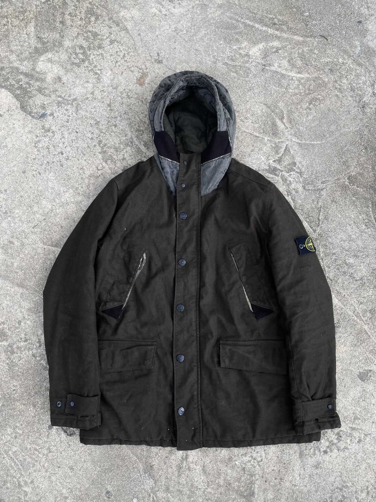 Stone Island AW11 Mil Spec Diagonal Wool Jacket | Grailed