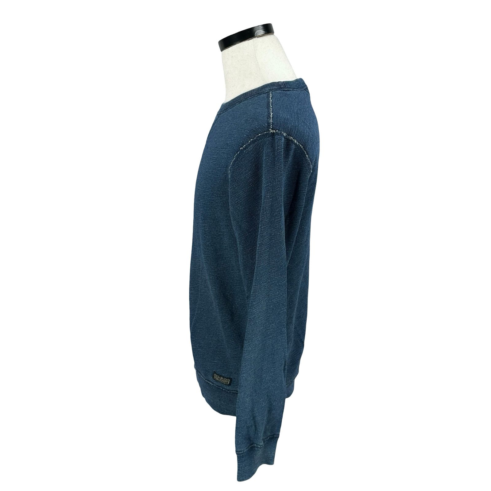 Polo Ralph Lauren Polo Ralph Lauren Indigo Dyed Terry Sweatshirt Men M Blue Size US M / EU 48-50 / 2 - 5 Thumbnail
