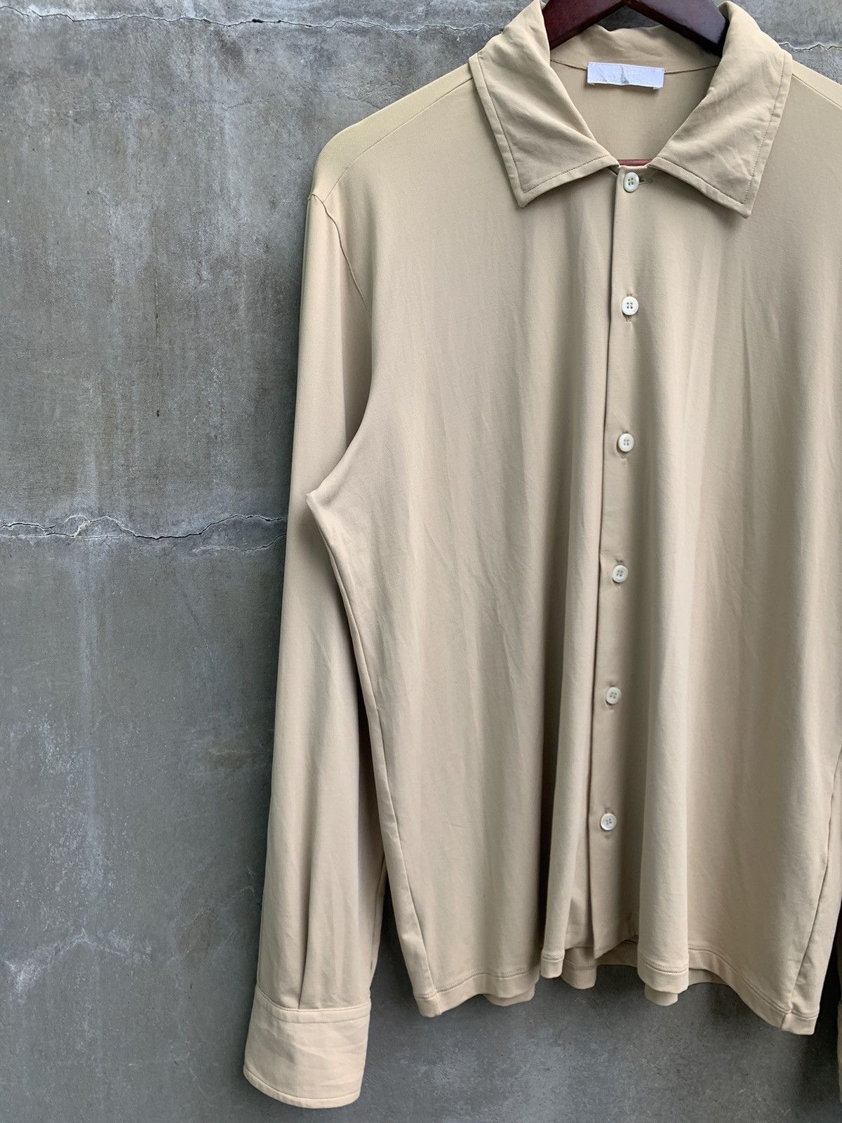 Prada 2014 Beige Button Up Shirt Size US L / EU 52-54 / 3 - 2 Thumbnail