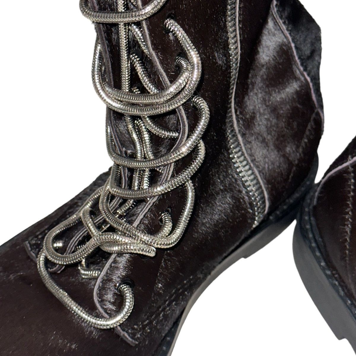 Calvin Klein Ponyhair runway boot Size US 6 / IT 36 - 3 Thumbnail