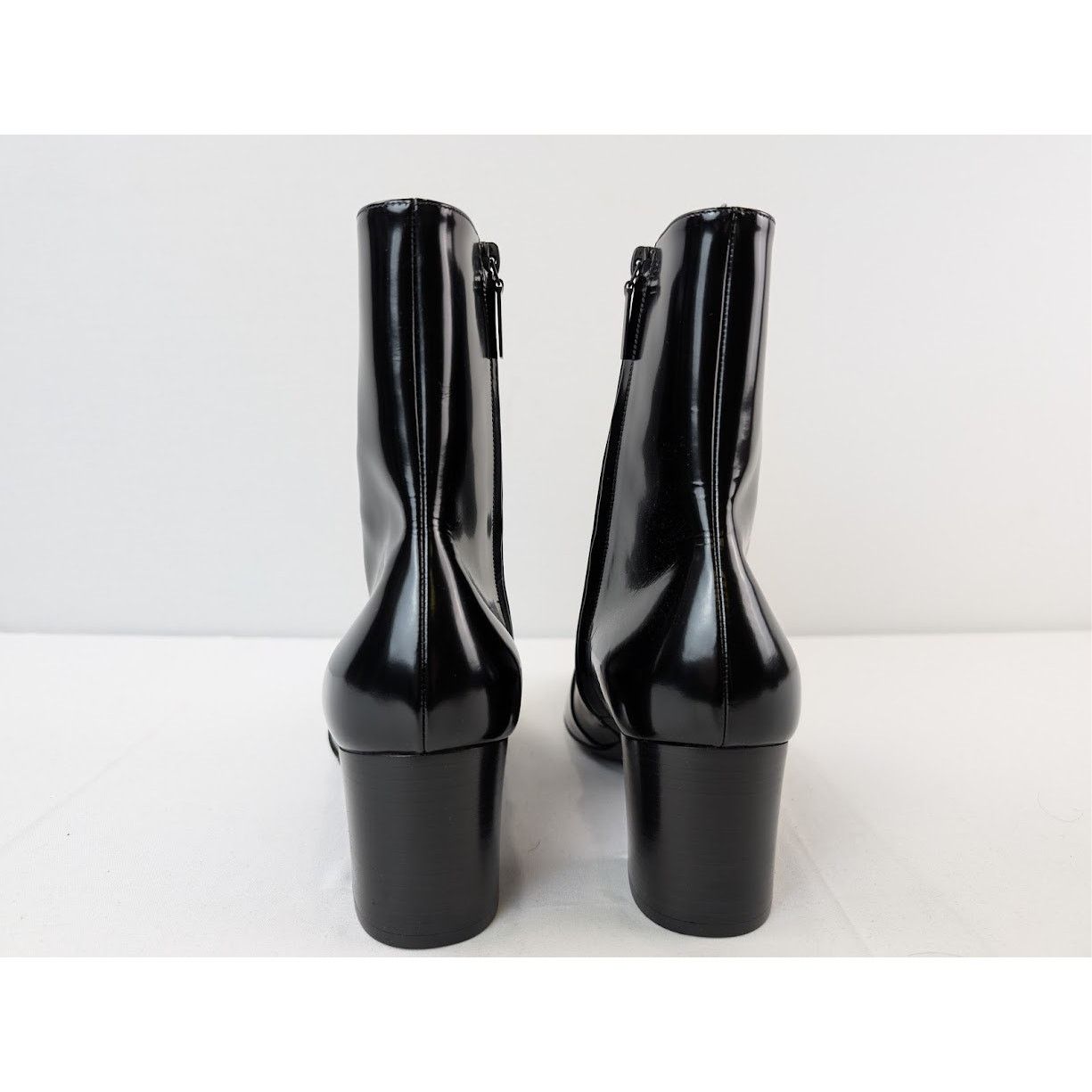 Saint Laurent Paris o1rshd1 70 Zipped Boots in Nero Size US 8.5 / EU 41-42 - 12 Thumbnail