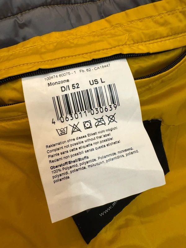 Milestone Milestone Quilted Jacket 3M Thinsulate size L Yellow Size US L / EU 52-54 / 3 - 14 Thumbnail