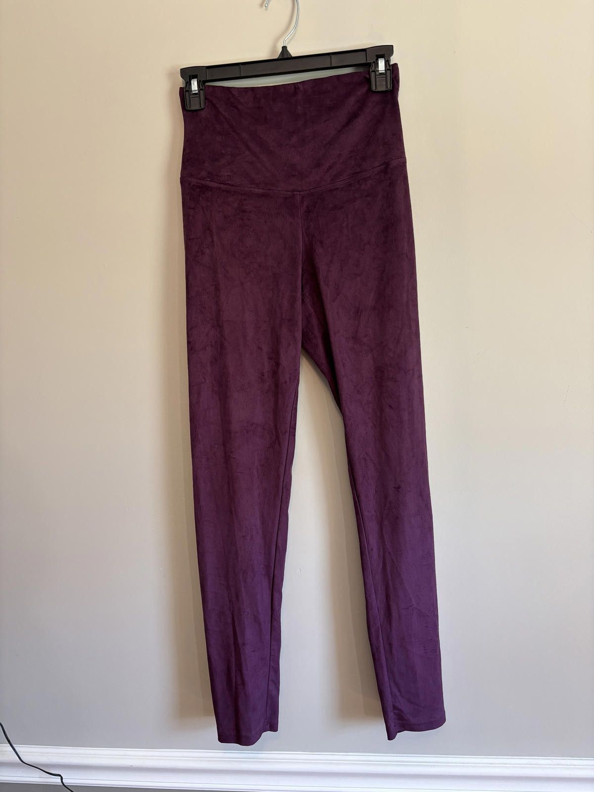 Other Retro High Waist Purple Leggings M Size 32" / US 10 / IT 46 - 1 Thumbnail