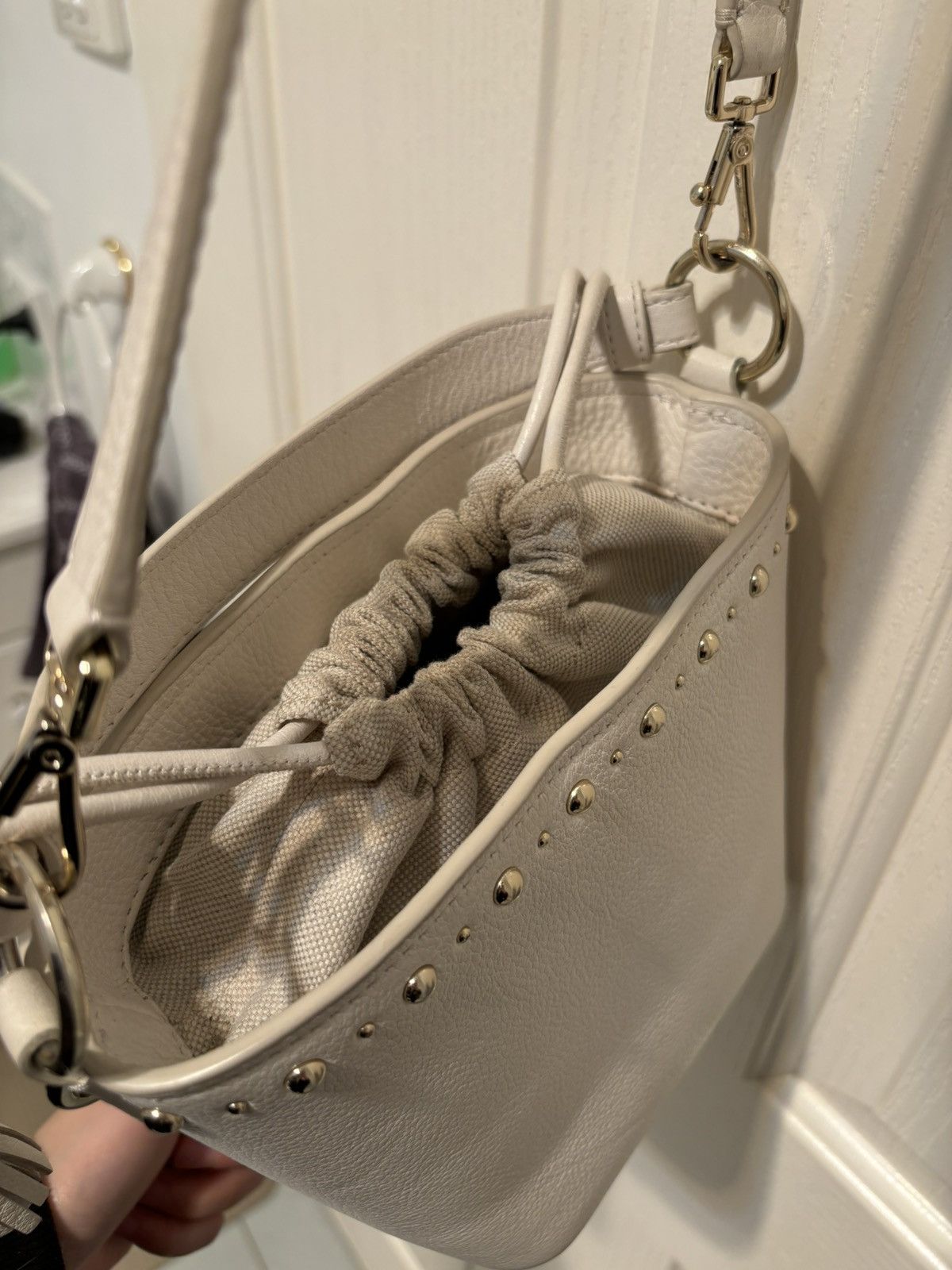 Kate Spade White leather bucket Size ONE SIZE - 3 Thumbnail