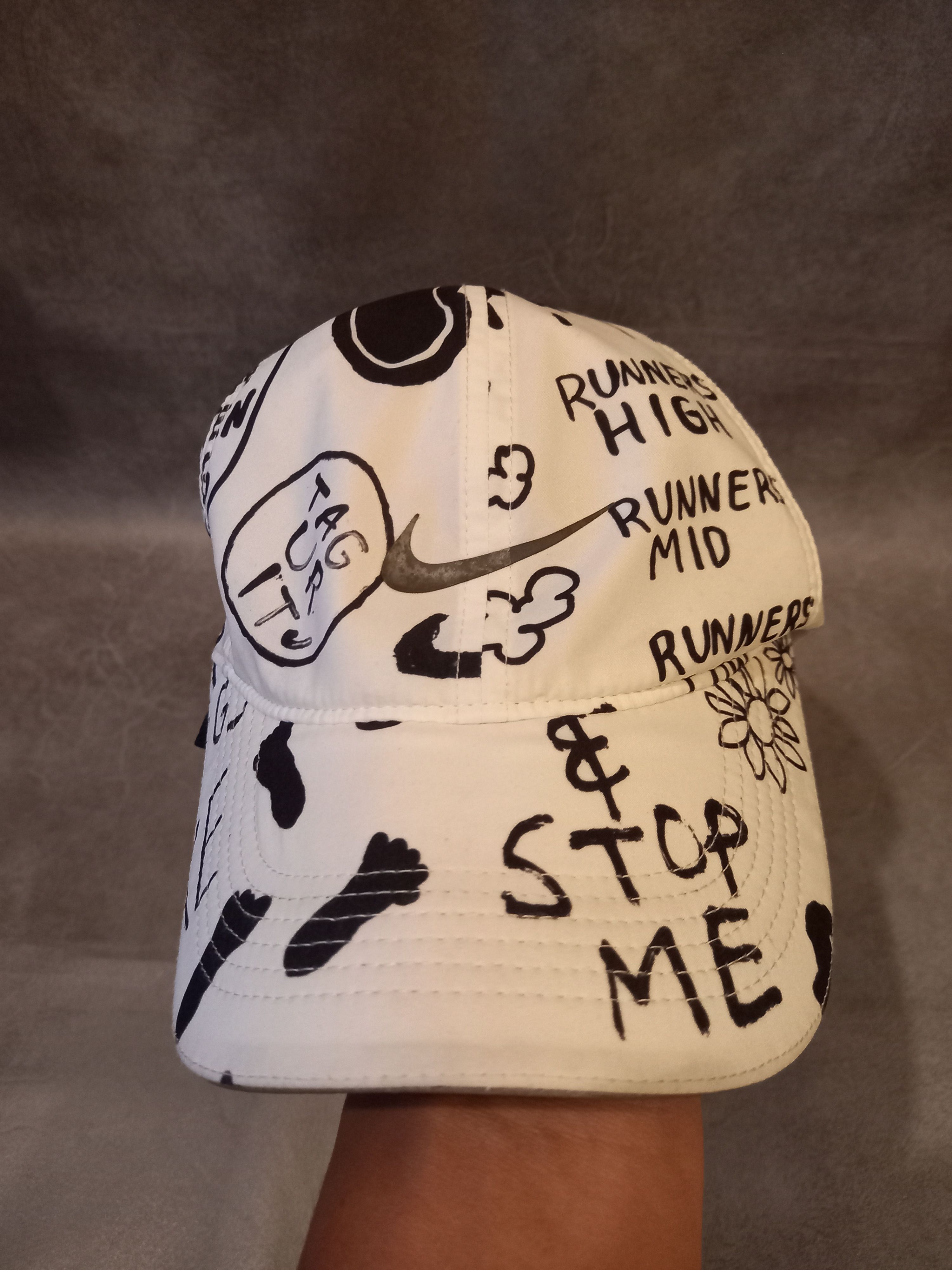 Nike Nike Nathan Bell Doodle Dri Fit Hat Featherlight Size ONE SIZE - 1 Thumbnail