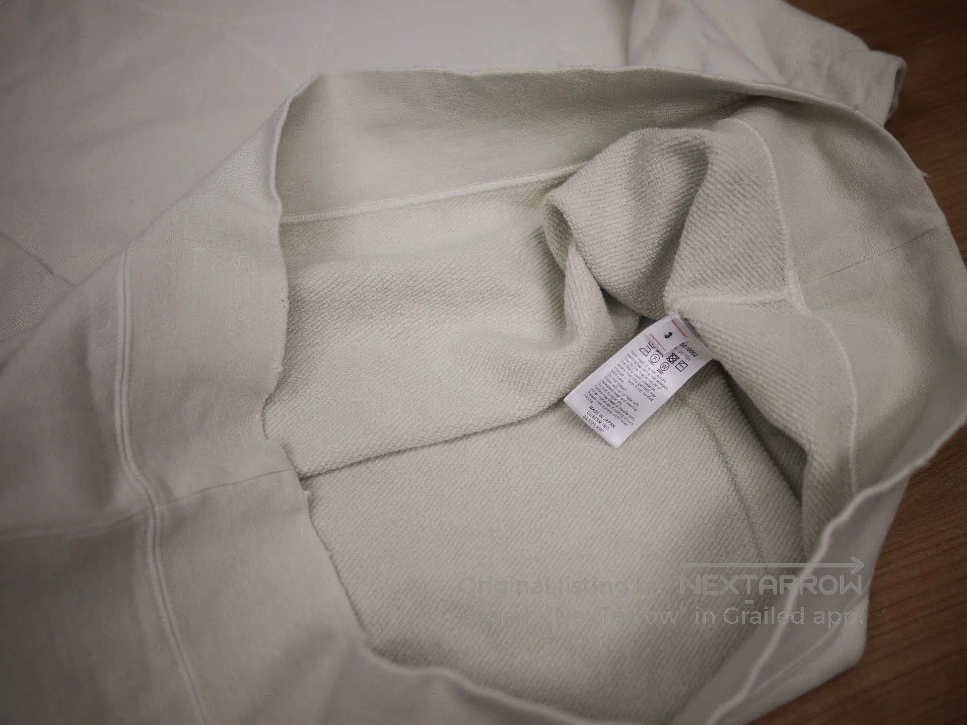 Visvim White Long-Sleeve Sweatshirt Size L. Size US L / EU 52-54 / 3 - 8 Thumbnail