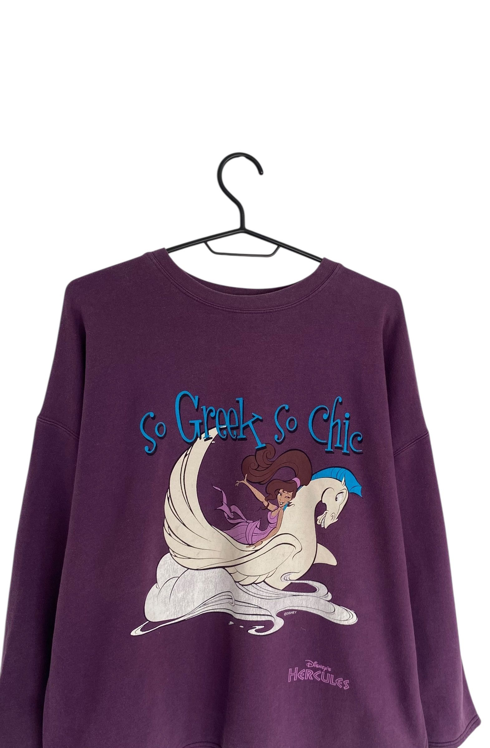 Disney × Vintage 90s' Disney Hercules vintage sweatshirt, size L Size M / US 6-8 / IT 42-44 - 2 Thumbnail