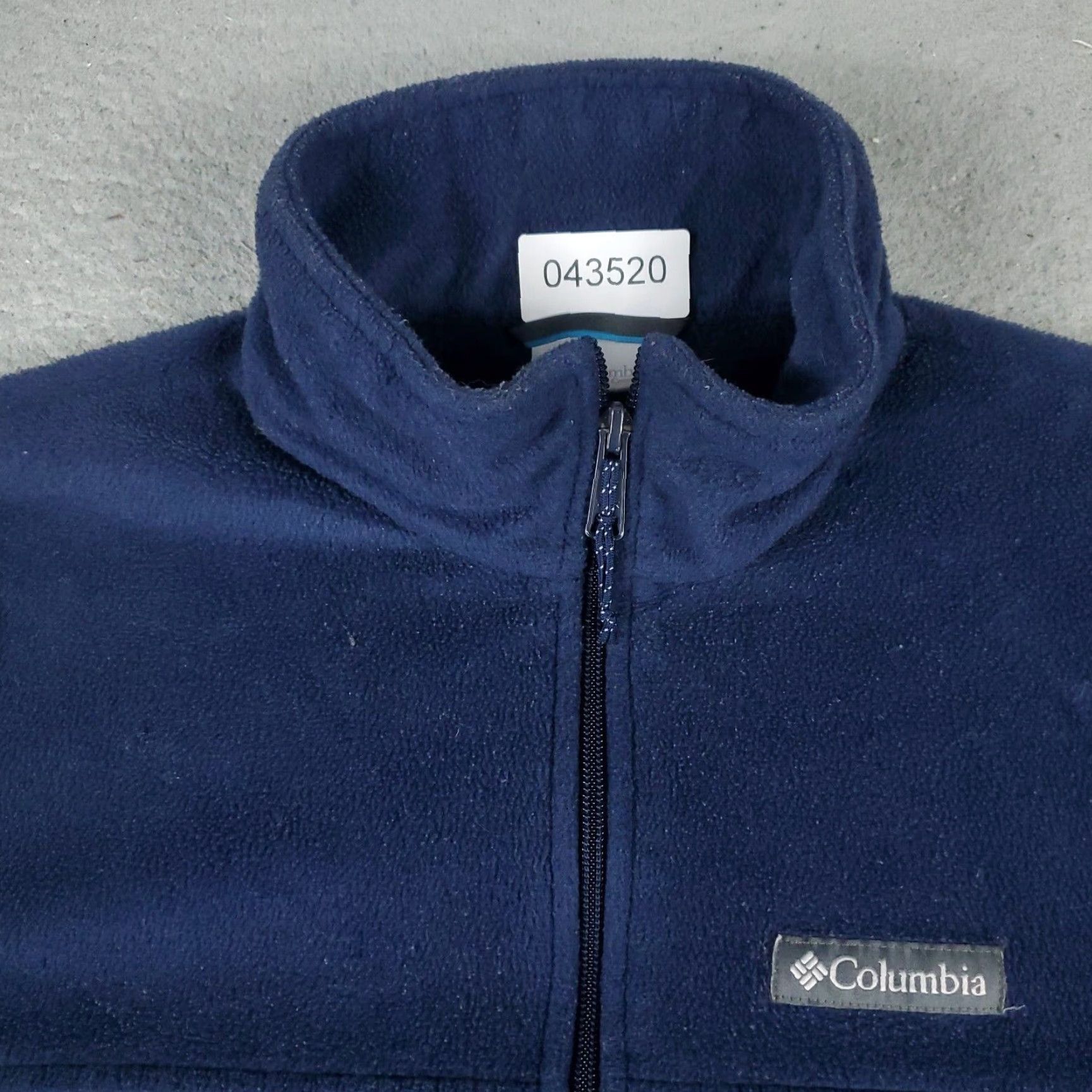 Vintage Columbia Sweater Mens M Blue Full Zip Up Fleece Pockets Logo Outdoor Classic Modern Holiday Full Zip Mens Blue Sweater Size US M / EU 48-50 / 2 - 2 Thumbnail