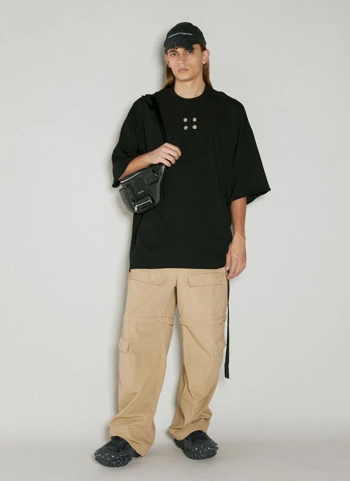 Balenciaga o1bcso1str0226 Large Cargo Pants In Beige Size US 30 / EU 46 - 1 Thumbnail