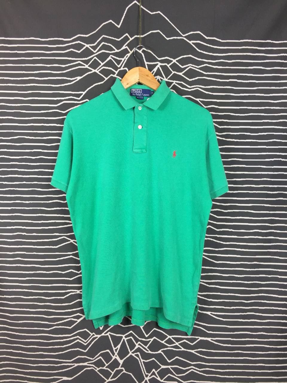 Vtg Polo Ralph Lauren Small Pony Basic Polo Tee
