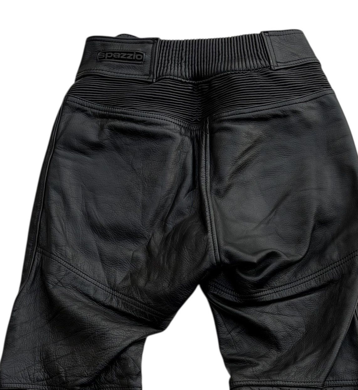 Leather × Vintage Vintage Spazzio Kevlar Riding Bikers Racing Leather Pants Size US 28 / EU 44 - 10 Thumbnail