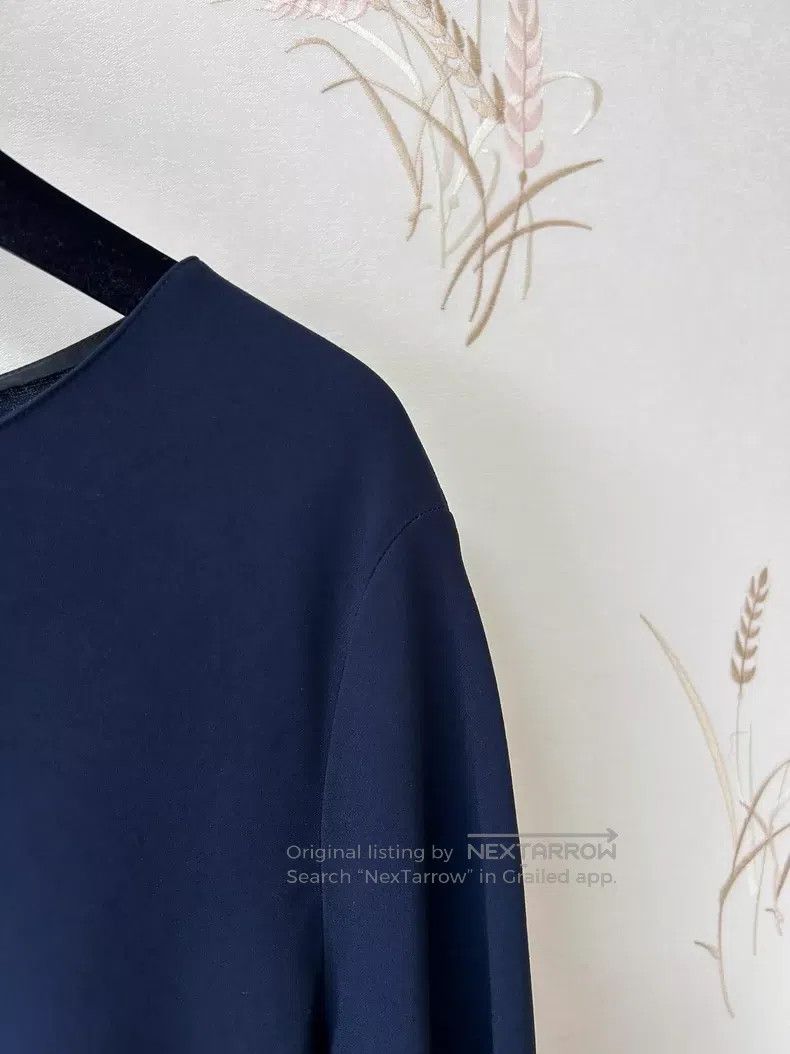 The Row The row Dark blue simple and advanced dress Size L / US 10 / IT 46 - 5 Thumbnail