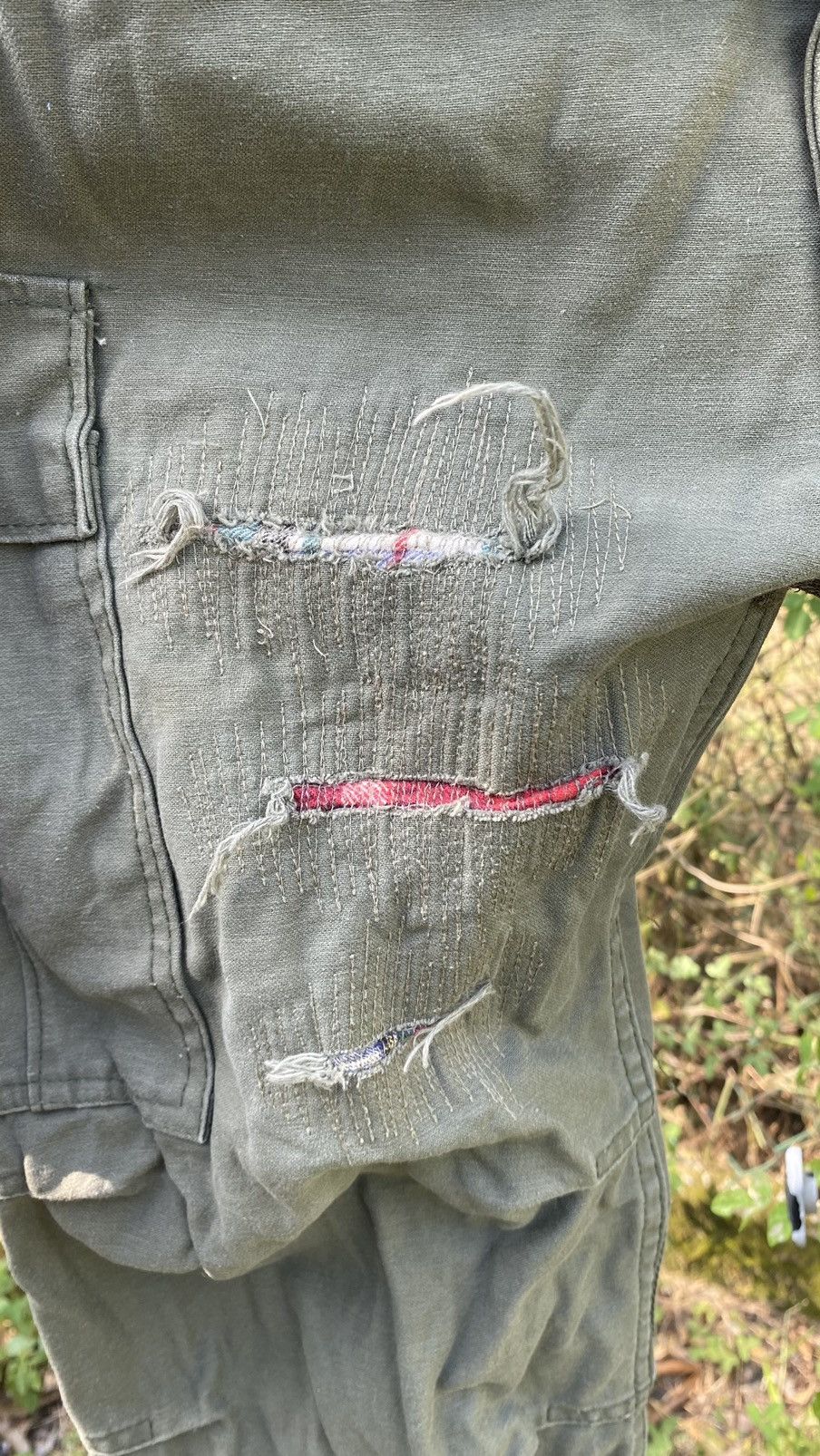 Japanese Brand Distressed TROUSER SHELL FIELD M-1951 Cargo Pants Size US 35 - 4 Thumbnail