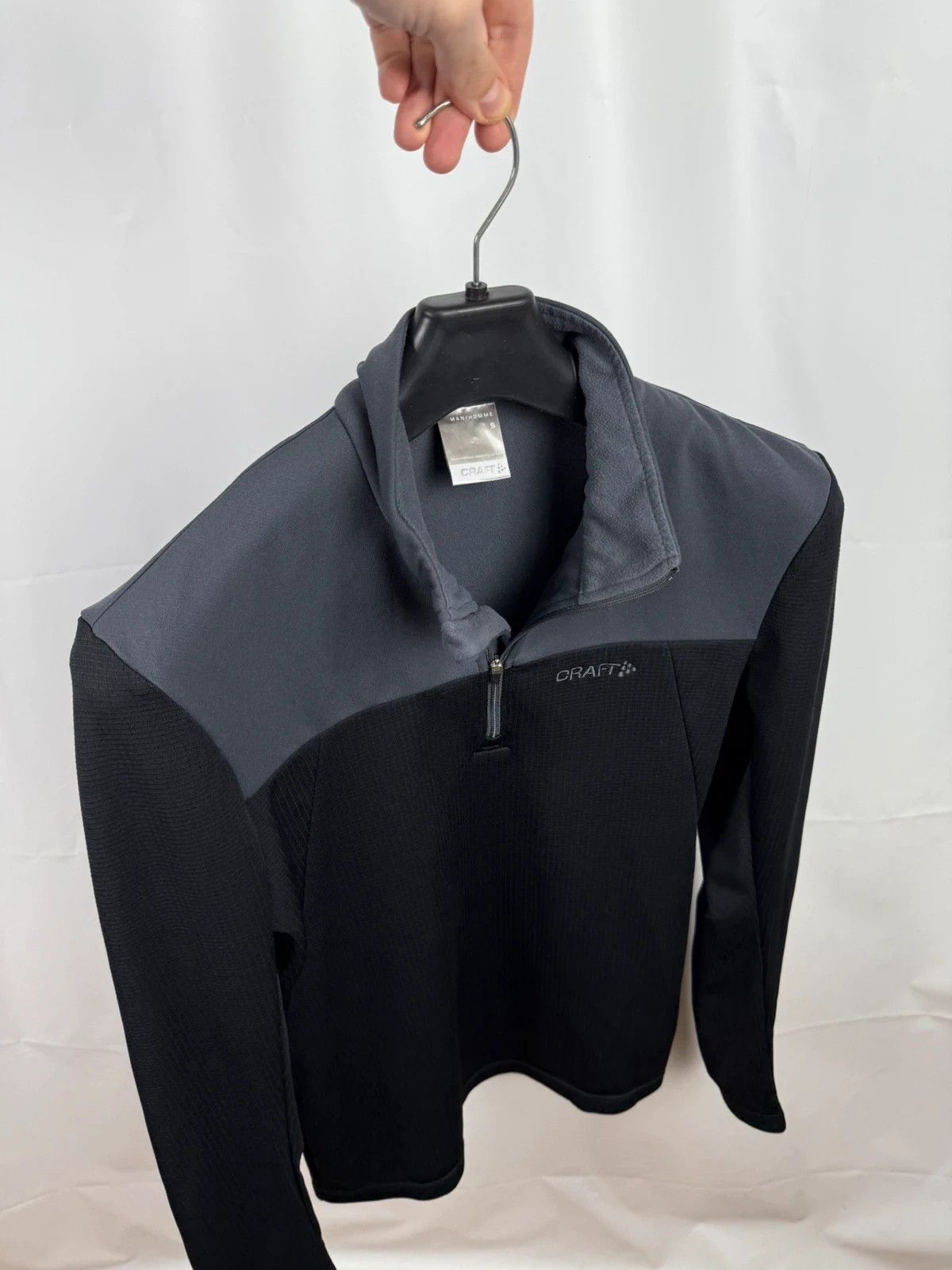 Other Craft Sport Longsleeve 1/4 Zip Polyester Men size S Size US S / EU 44-46 / 1 - 8 Thumbnail
