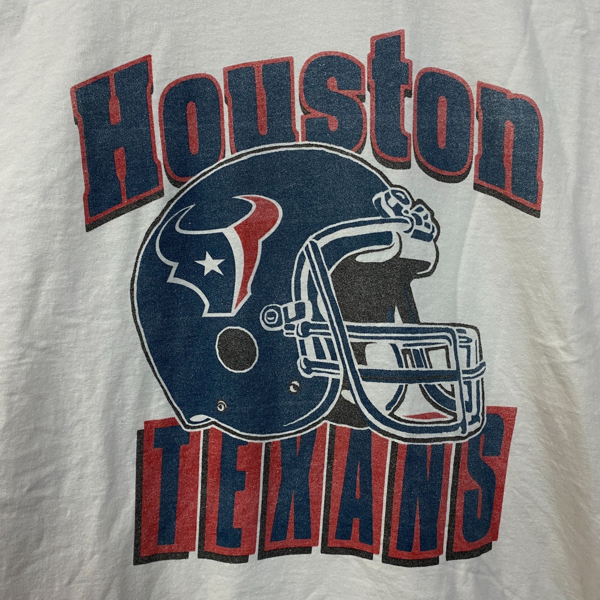Junk Food Junk Food NFL Houston Texas Throwback Helmet Logo T- Shirt 2 Size US XXL / EU 58 / 5 - 2 Thumbnail