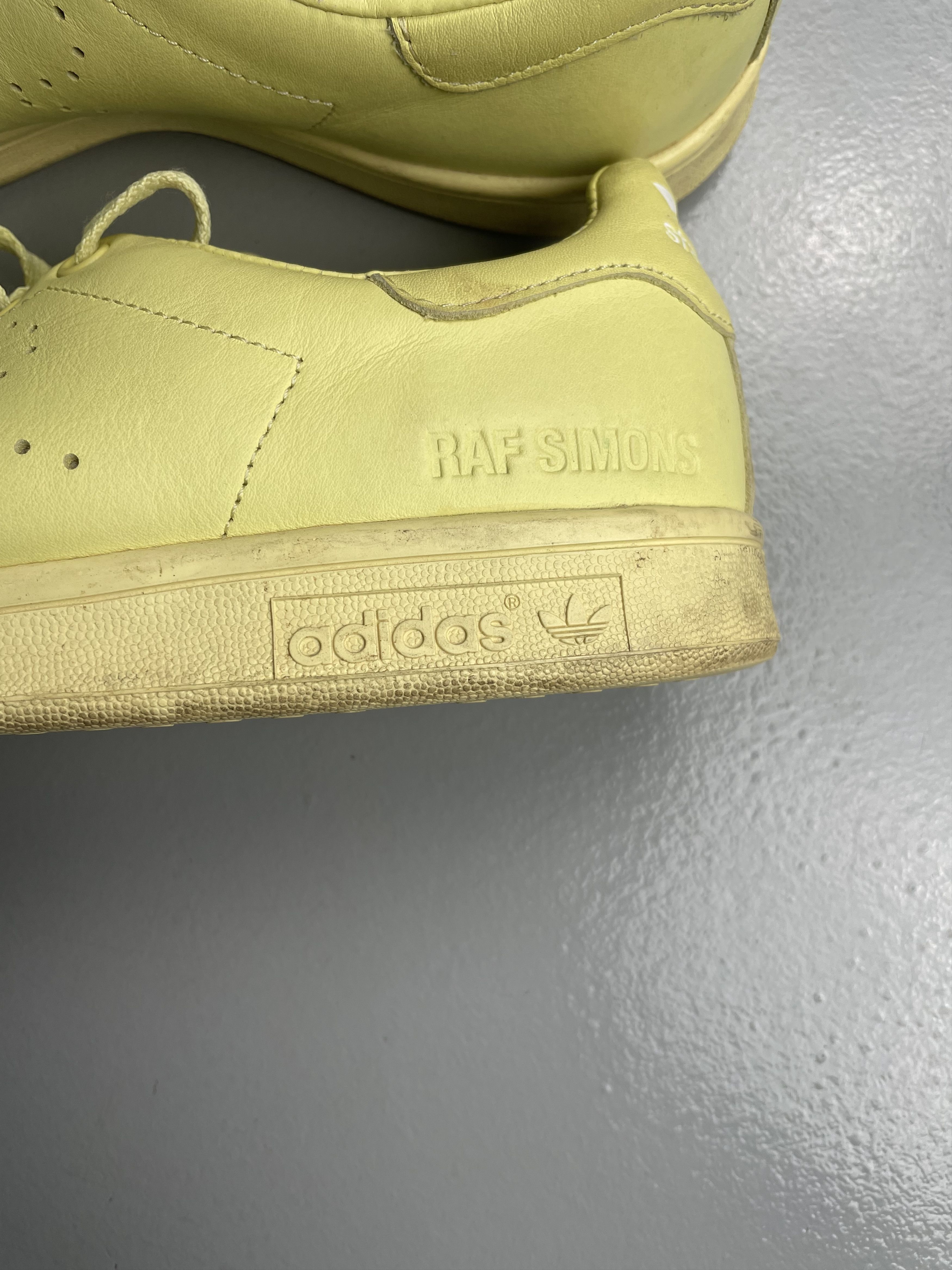 Adidas × Raf Simons adidas X Raf Simons S/S 2016 Stan Smith (Blush Yellow) Size US 8 / EU 41 - 6 Thumbnail