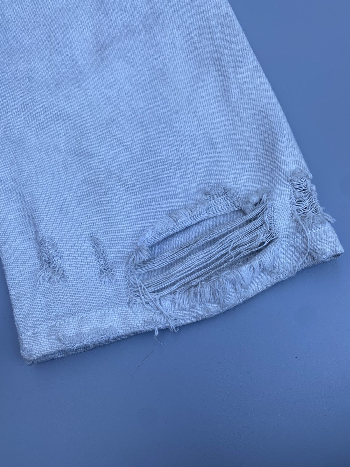John Galliano S/S 2011- Distressed Denim Pants Size US 32 / EU 48 - 22 Thumbnail