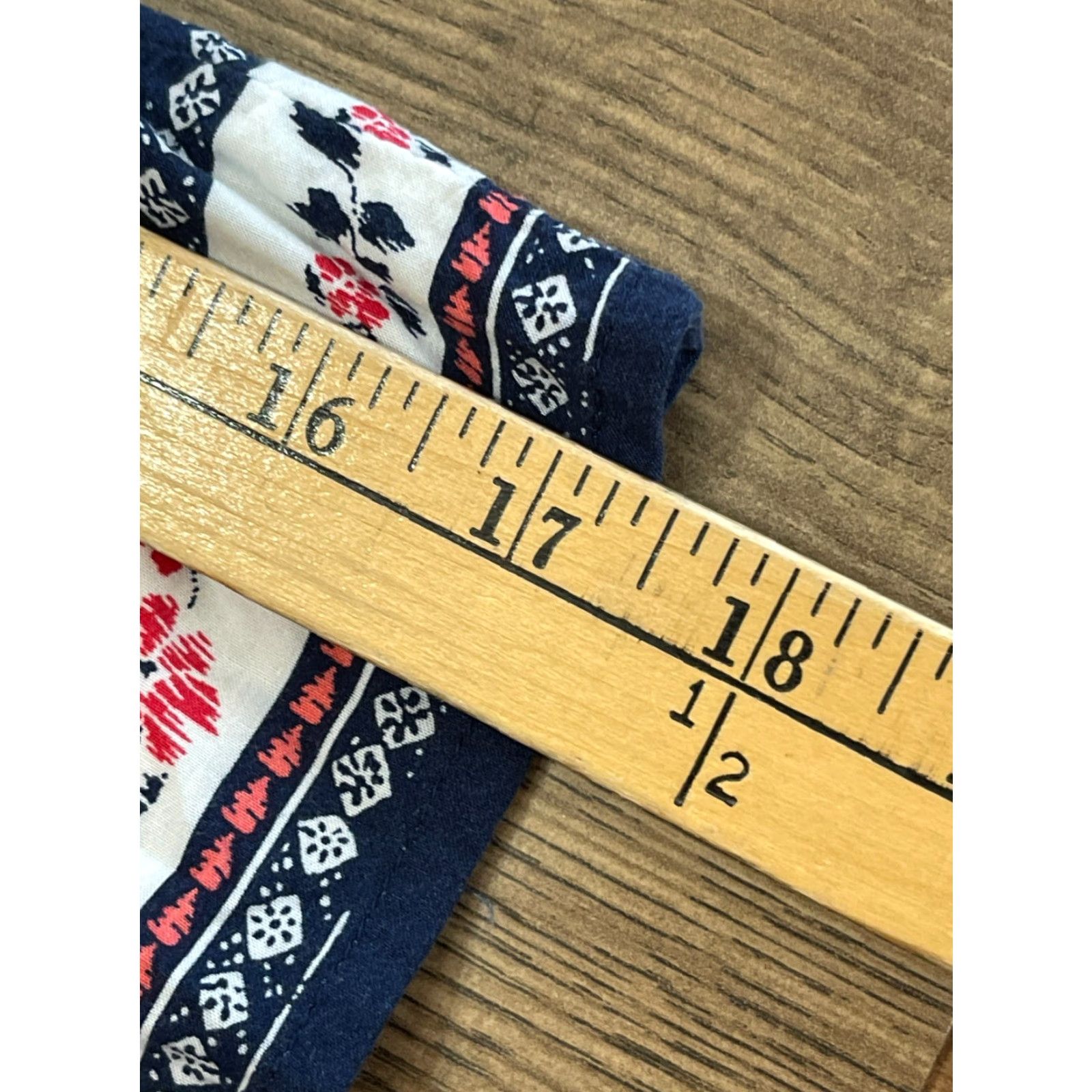 Liz Claiborne Liz Claiborne Shirt Women's XL Floral Tie Collar Pink White Blue Sleeveless Casual Modern Basic T-Shirt Size XL / US 12-14 / IT 48-50 - 5 Thumbnail