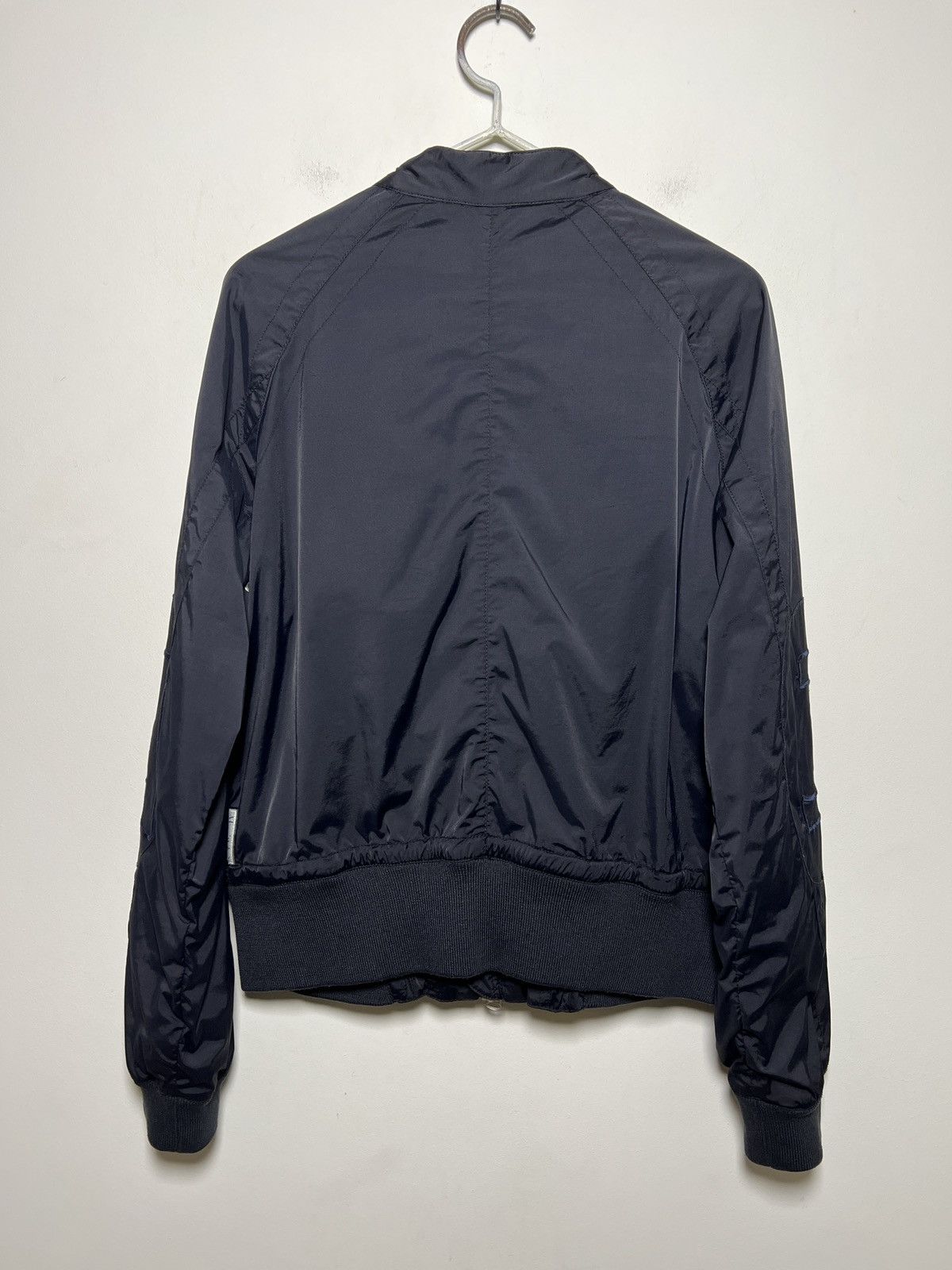 armani y2k multi pocket tech bomber jacket