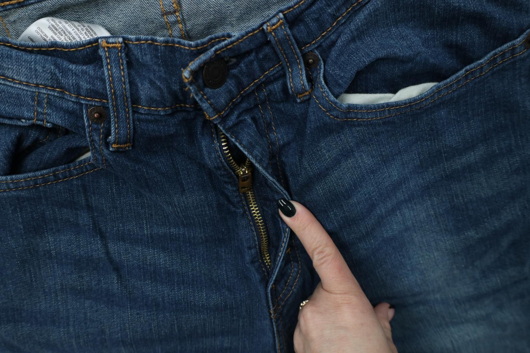 Levi's Vintage Y2K Levis 505 Stretch Regular Straight Leg Jeans Size US 34 / EU 50 - 6 Thumbnail