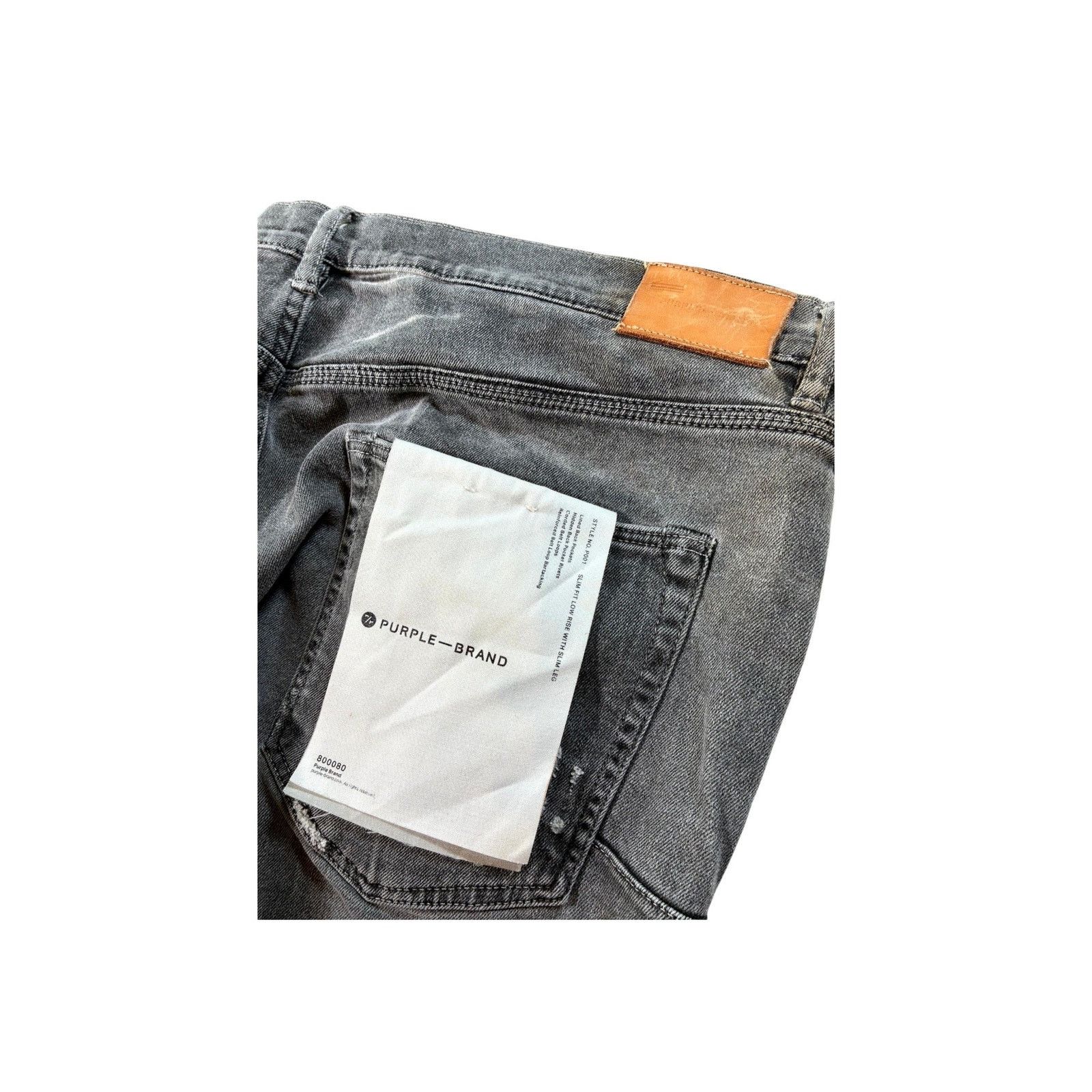 Purple Brand Purple Brand Grey Jeans Size US 40 / EU 56 - 2 Thumbnail