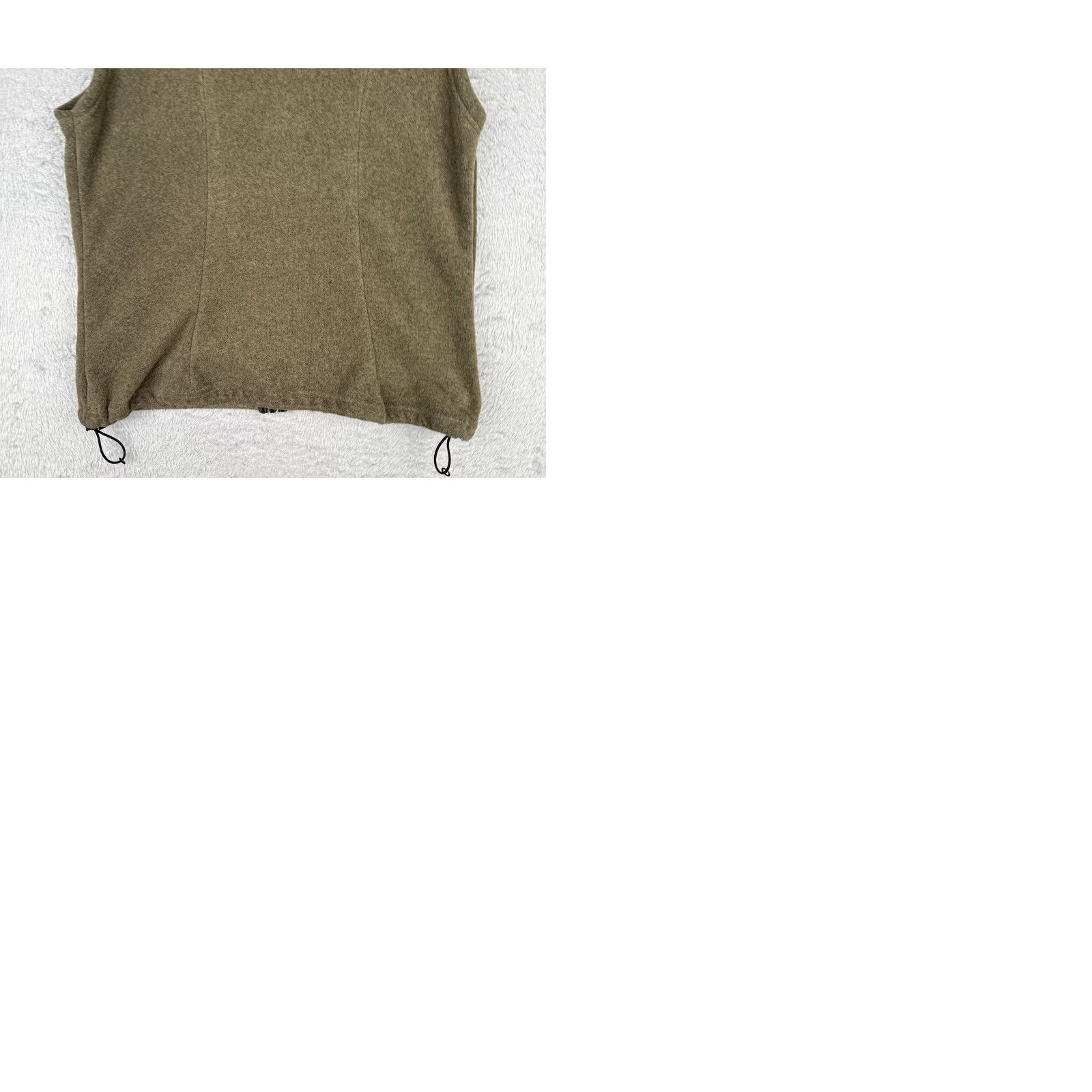 Mountain Hardwear Mountain Hardwear Vest Women L Beige Knit Shell Mock Neck Full Zip Polyester Size L / US 10 / IT 46 - 10 Thumbnail