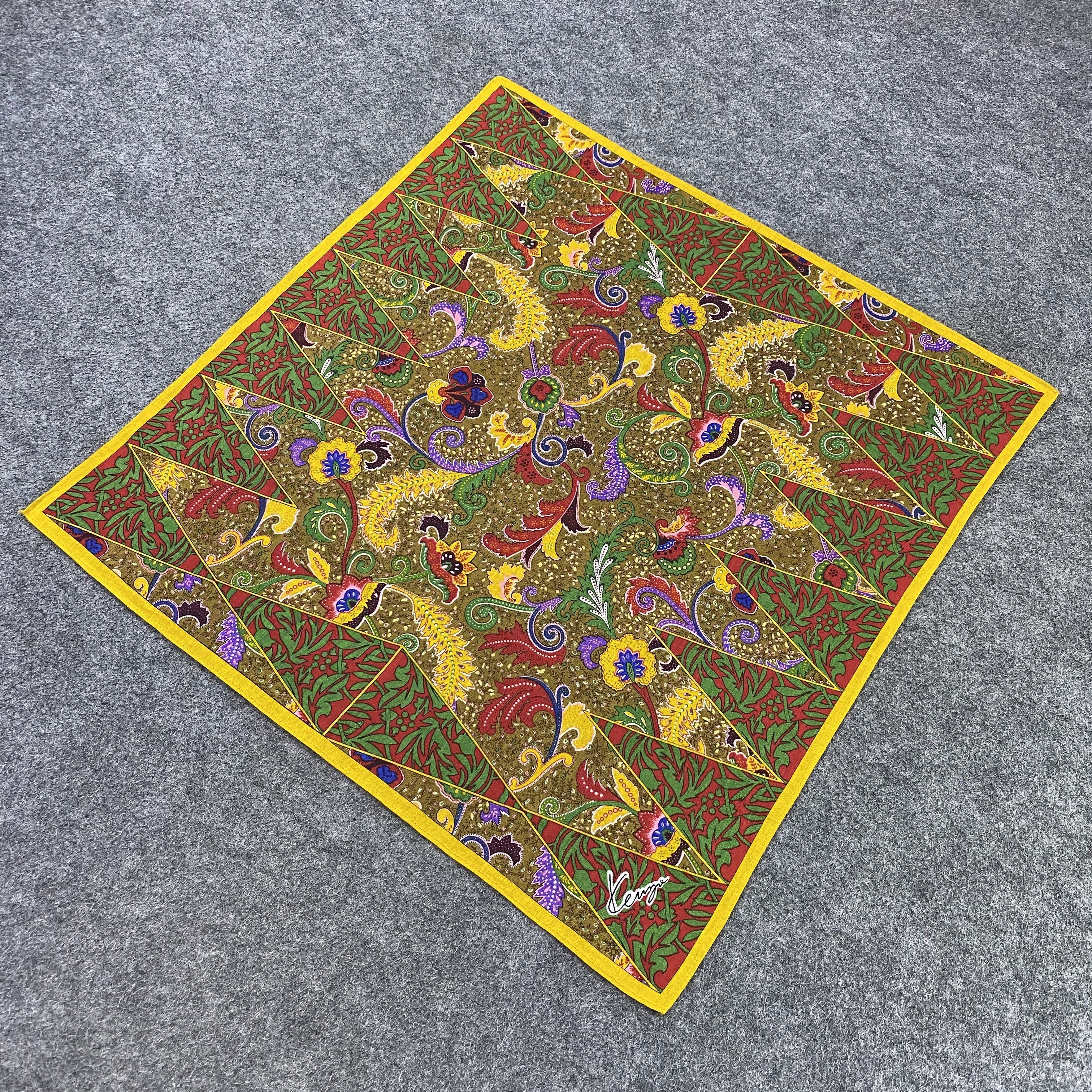Kenzo Kenzo Handkerchief / Bandana / Neckerchief-B1525 Size ONE SIZE - 4 Thumbnail
