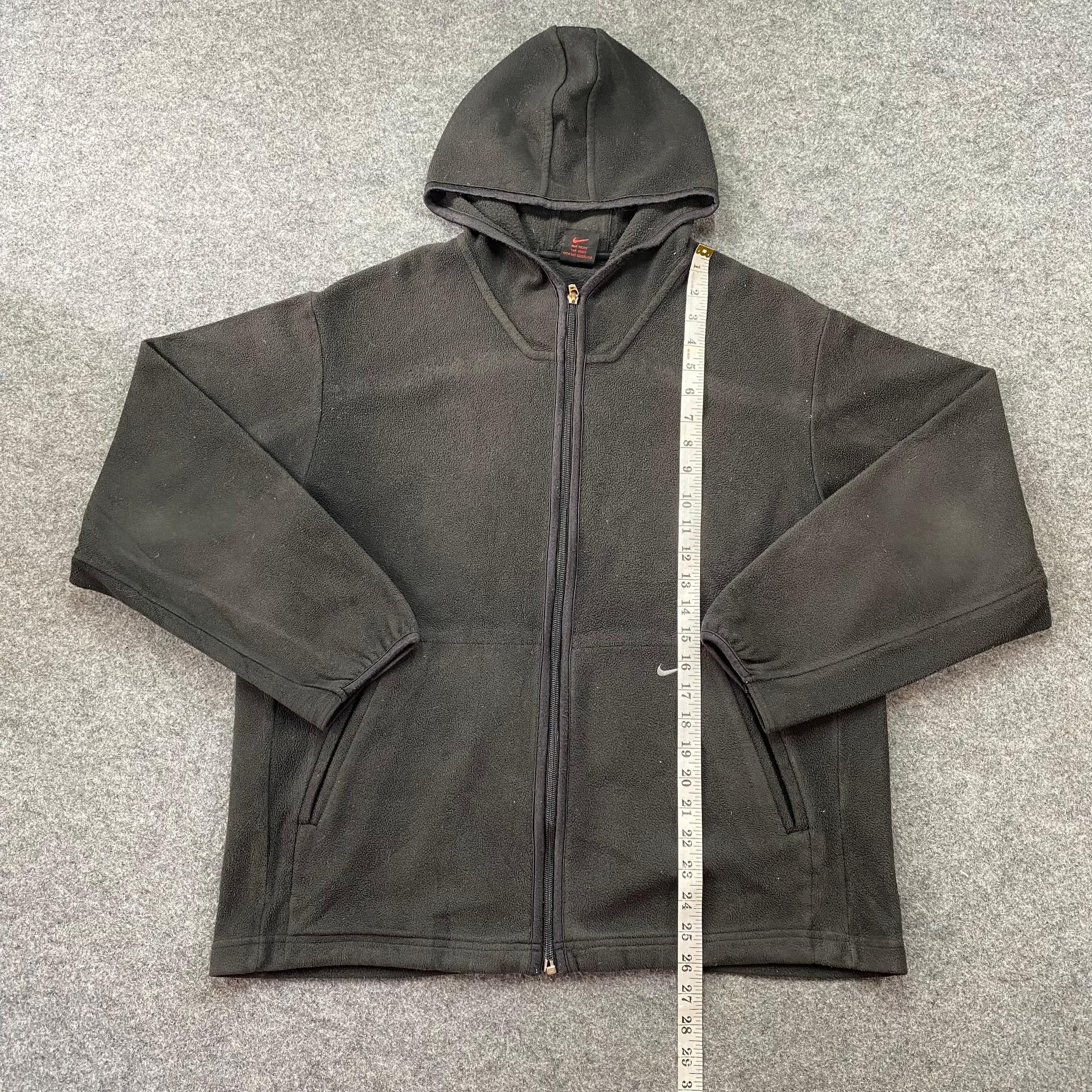Nike Vintage Nike Small Logo Zipper Fleece Jacket Size US M / EU 48-50 / 2 - 6 Thumbnail