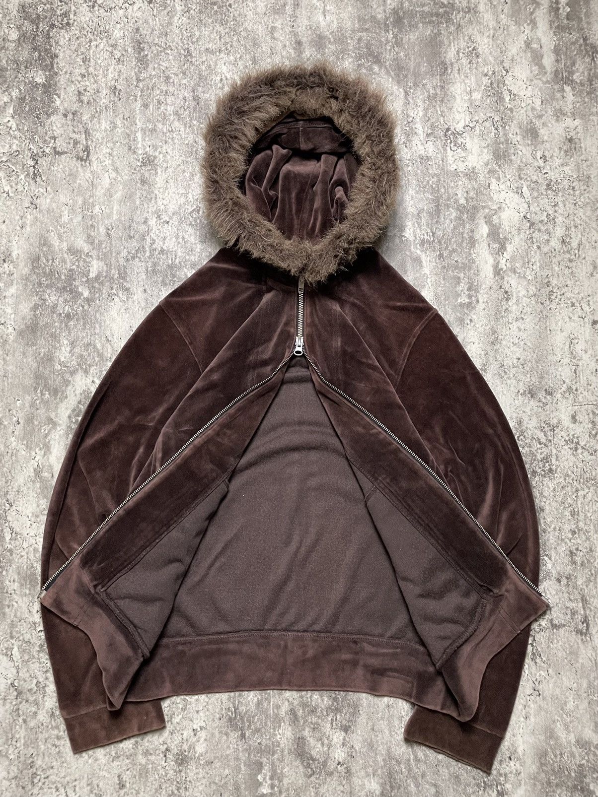 If Six Was Nine Michael Klein Homme Velvet Fur Hoodie ifsixwasnine lgb style Size US M / EU 48-50 / 2 - 3 Thumbnail