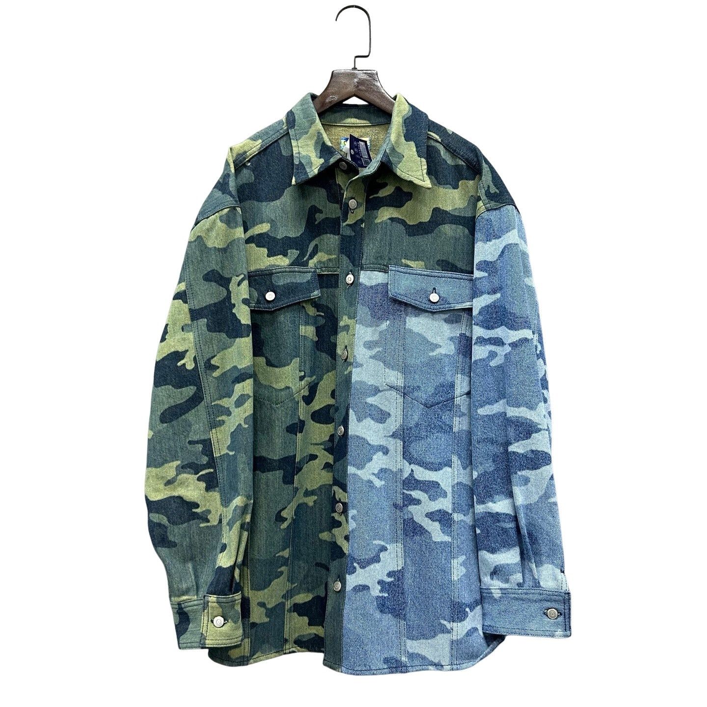 Loewe Loewe Camouflage Denim Jacket Size M Size US M / EU 48-50 / 2 - 1 Thumbnail