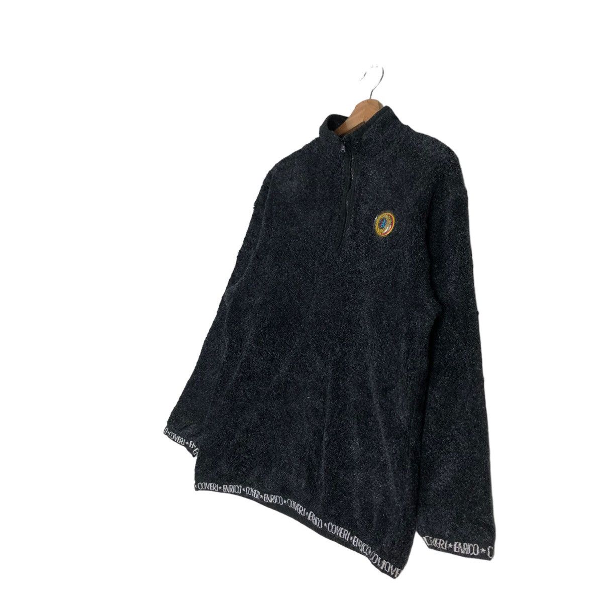 Japanese Brand 🔥Vintage Mohair Chore Jacket Enrico Coveri Size US M / EU 48-50 / 2 - 2 Thumbnail