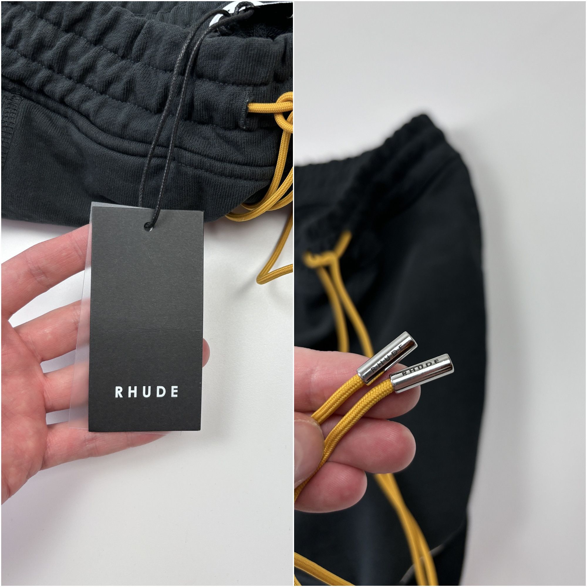 Rhude Mens Rhude Terry Sweat Shorts Black Size S Size US 30 / EU 46 - 5 Thumbnail