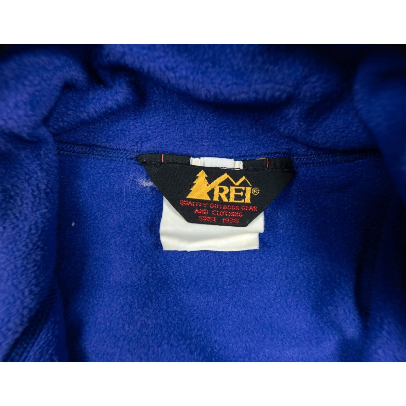 Vintage VINTAGE REI Sweater Shirt Mens Large Blue 1/2 Zip Fleece Pullover Outdoor Winter 90s Mens Size US L / EU 52-54 / 3 - 4 Thumbnail