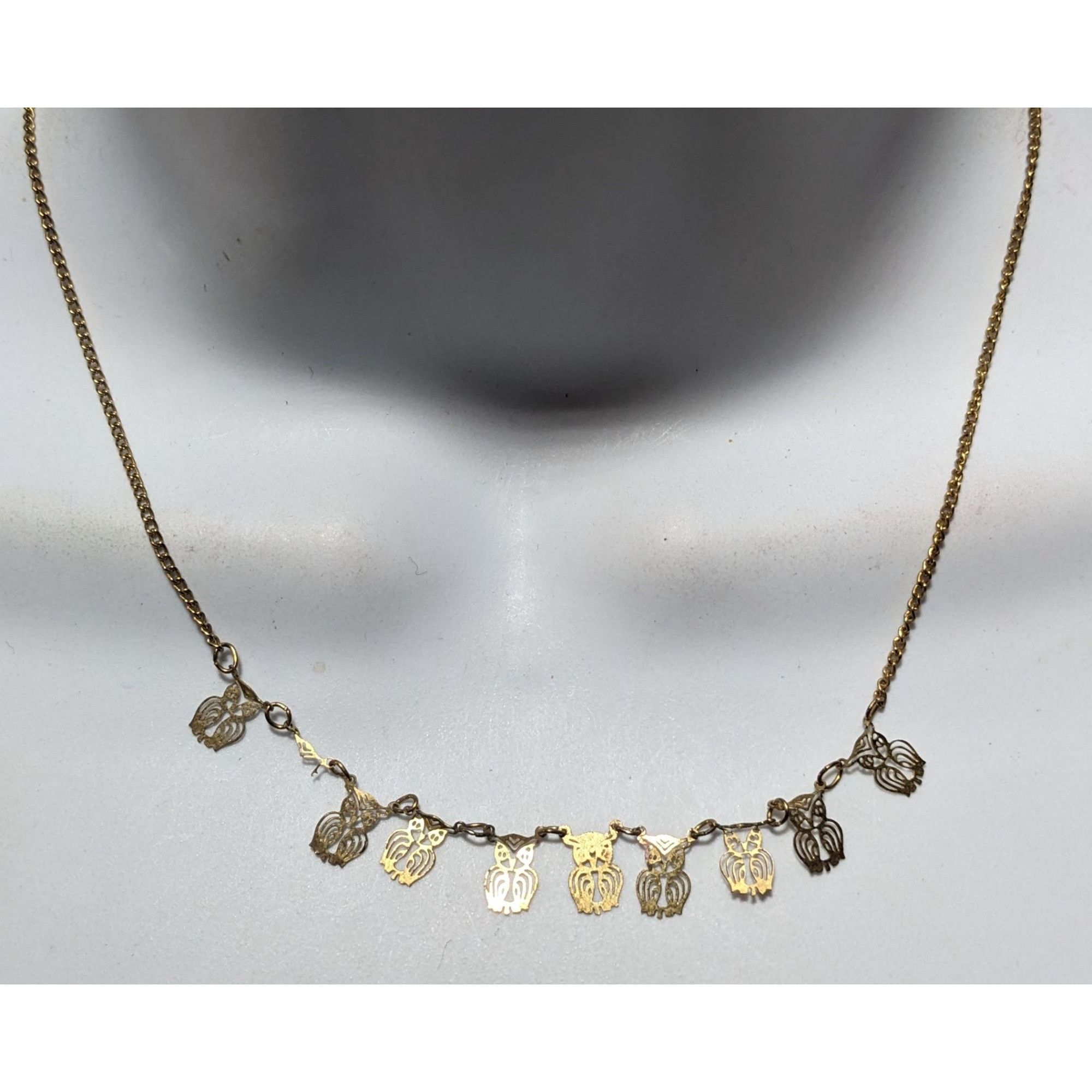 Other Minimalist Gold Tone Owl Charm Necklace Size ONE SIZE - 6 Thumbnail