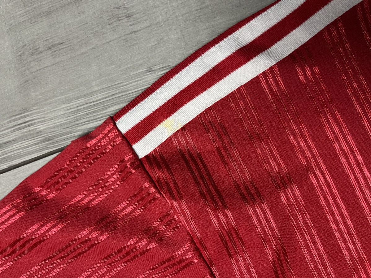 Adidas Vintage Adidas football soccer jersey striped size XLarge Size US XL / EU 56 / 4 - 4 Thumbnail